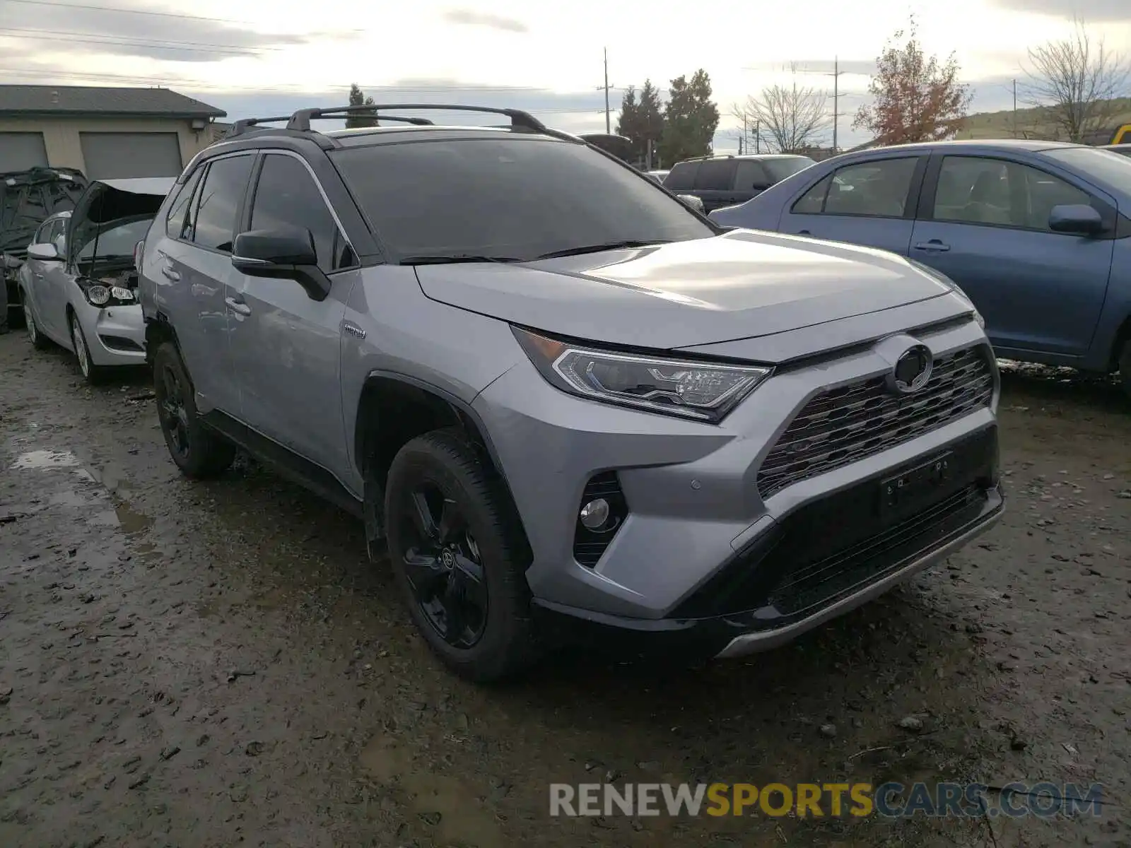 1 Photograph of a damaged car JTMEWRFV4LD540010 TOYOTA RAV4 2020