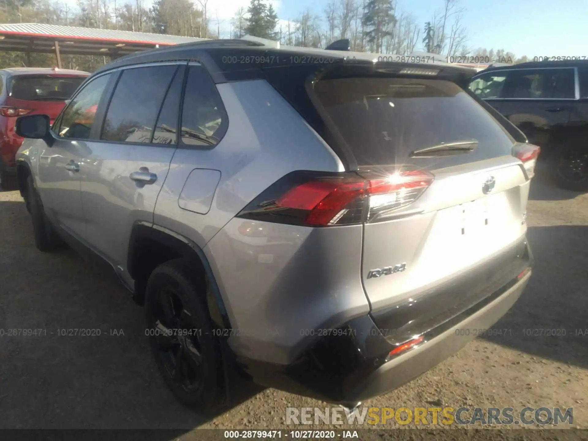 3 Photograph of a damaged car JTMEWRFV4LJ048417 TOYOTA RAV4 2020