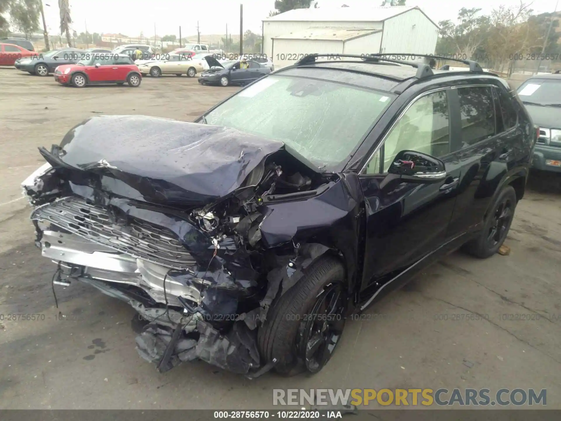 2 Photograph of a damaged car JTMEWRFV5LD527086 TOYOTA RAV4 2020