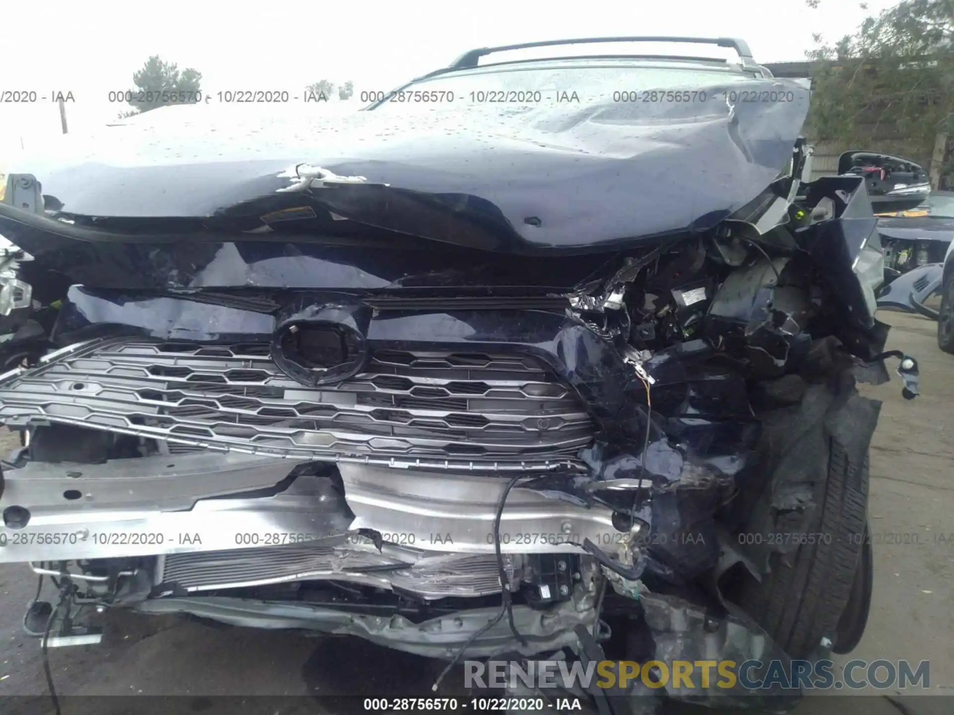 6 Photograph of a damaged car JTMEWRFV5LD527086 TOYOTA RAV4 2020