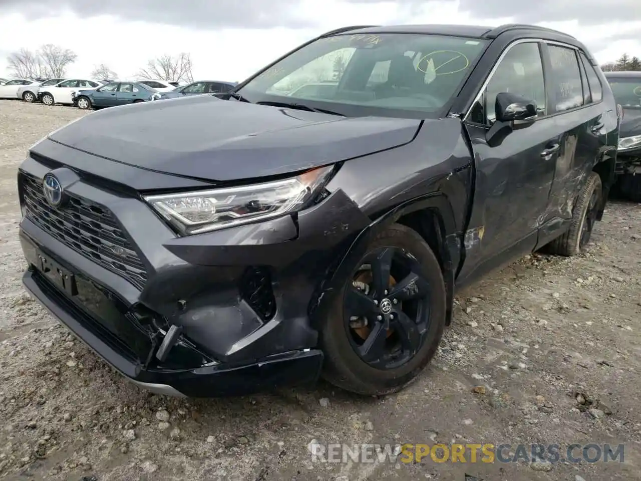 9 Photograph of a damaged car JTMEWRFV5LD532322 TOYOTA RAV4 2020