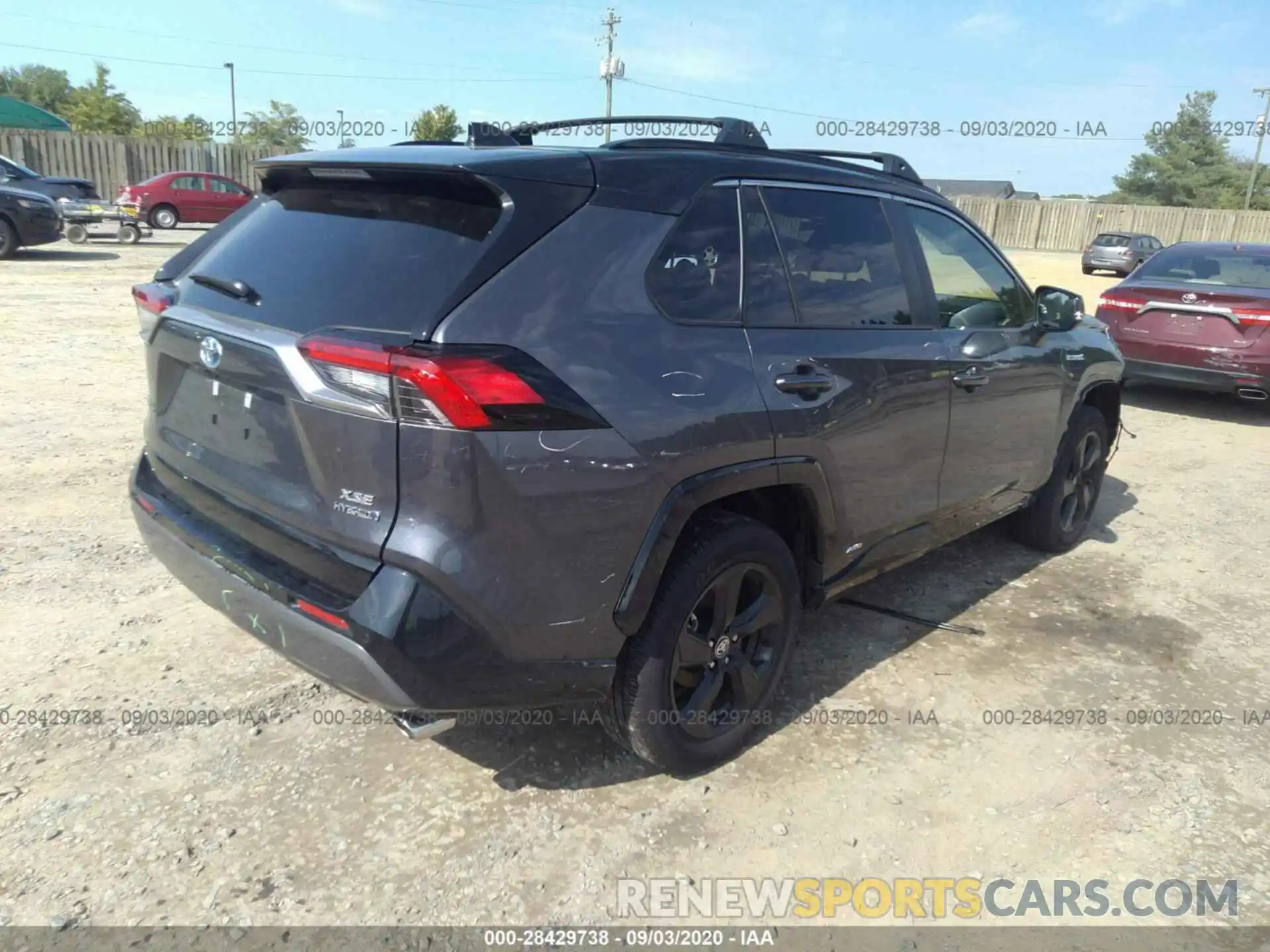 4 Photograph of a damaged car JTMEWRFV5LD535740 TOYOTA RAV4 2020