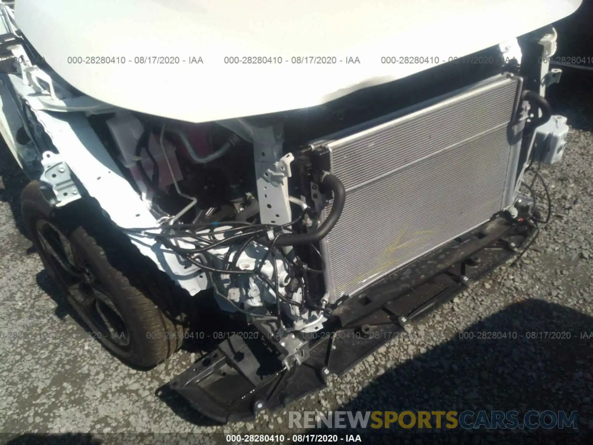 6 Photograph of a damaged car JTMEWRFV5LD544745 TOYOTA RAV4 2020