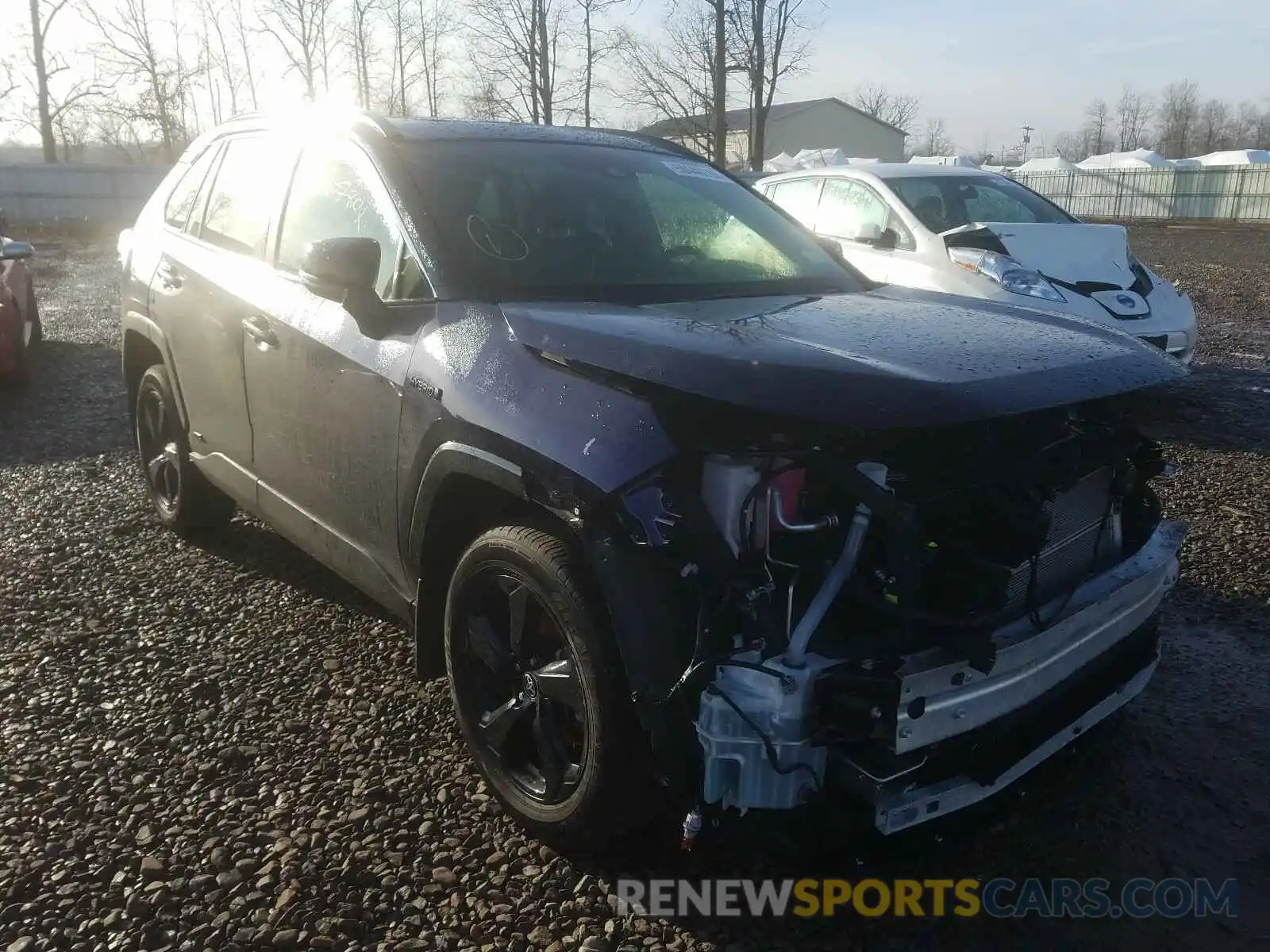 1 Photograph of a damaged car JTMEWRFV5LJ040505 TOYOTA RAV4 2020