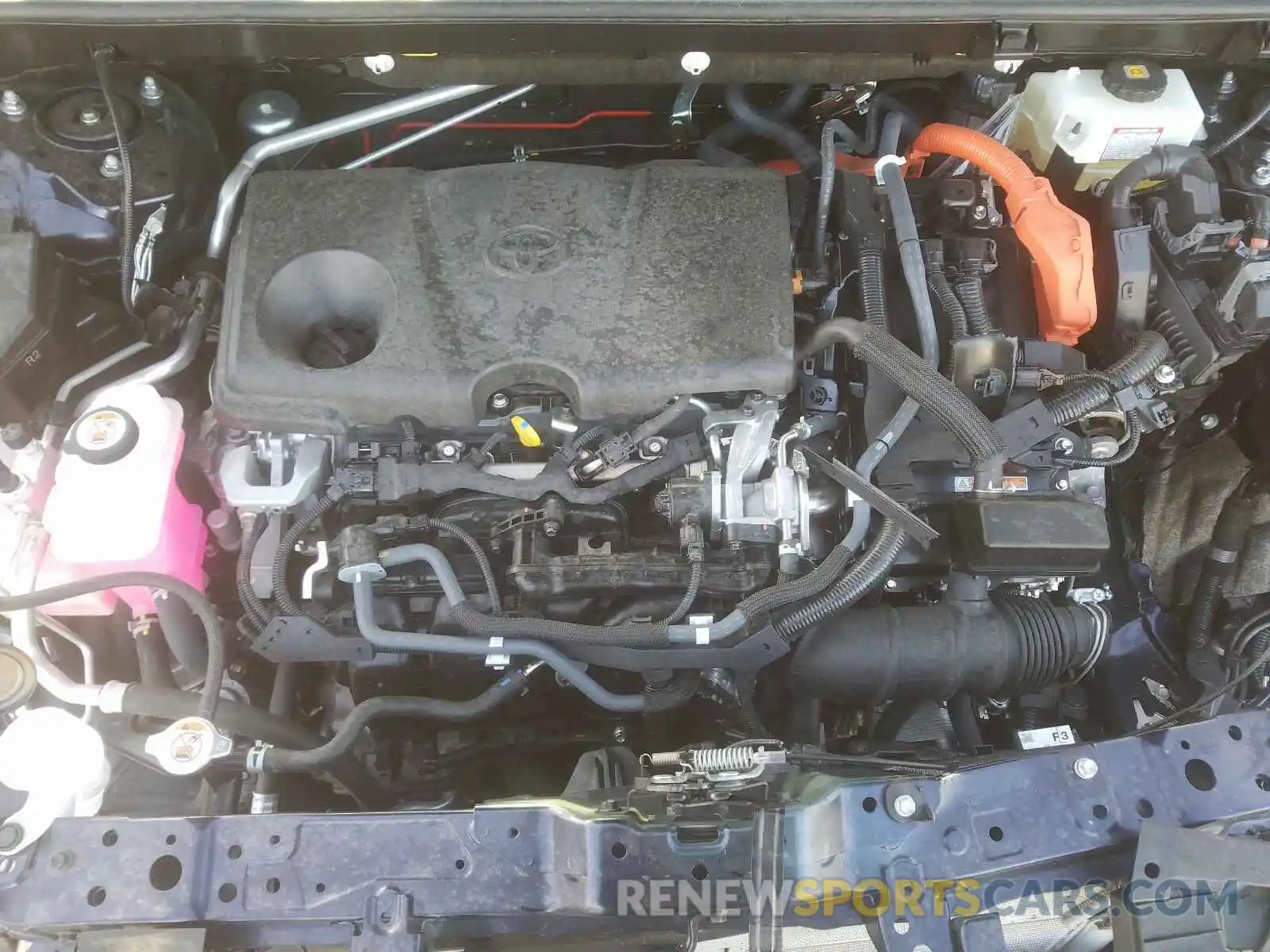 7 Фотография поврежденного автомобиля JTMEWRFV5LJ040505 TOYOTA RAV4 2020