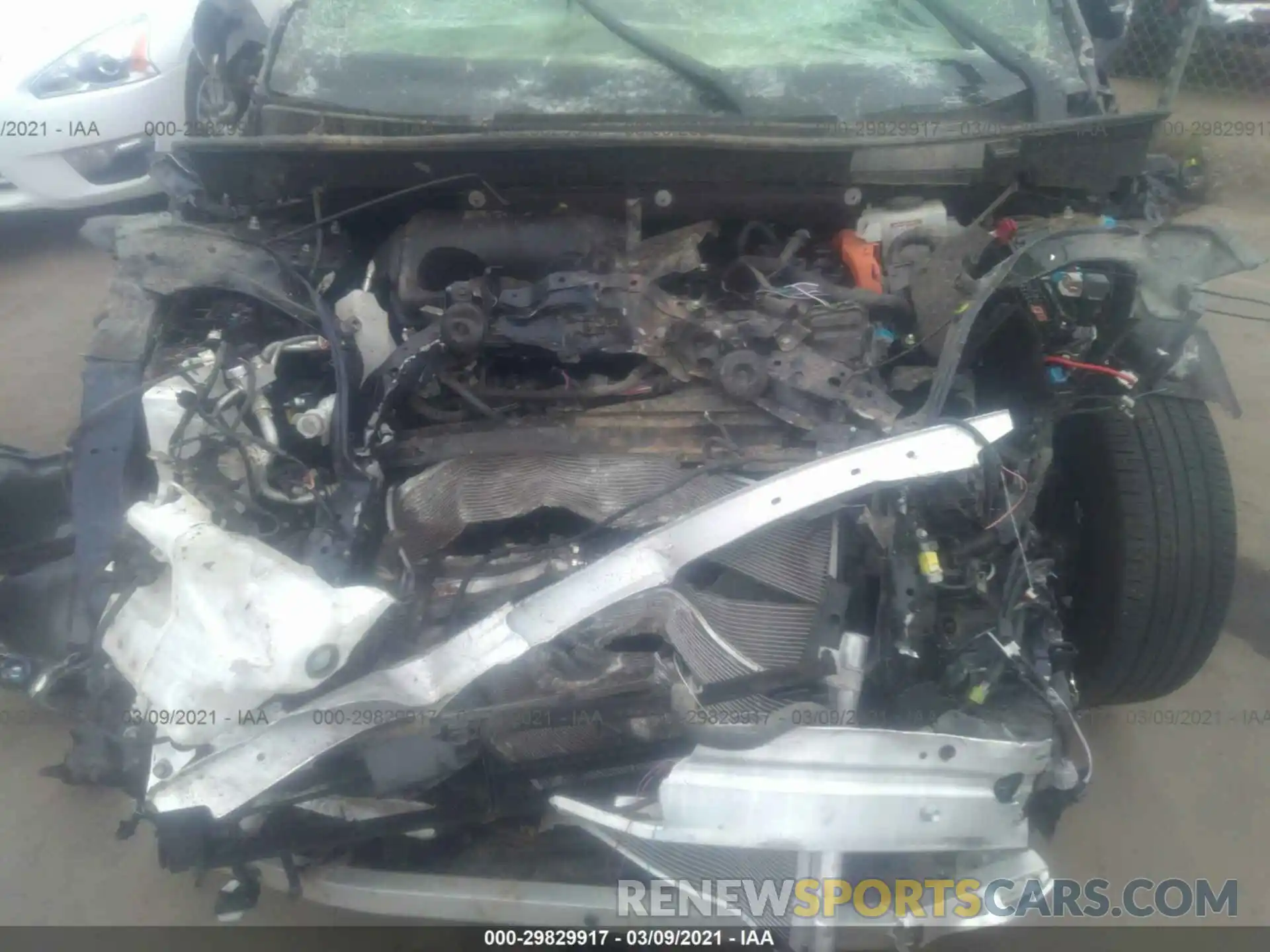 10 Photograph of a damaged car JTMEWRFV6LD541076 TOYOTA RAV4 2020