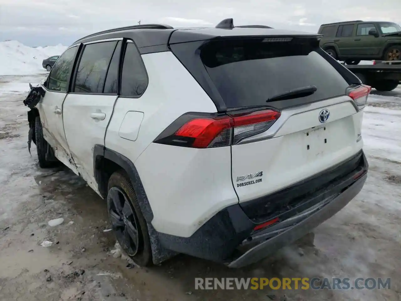 3 Photograph of a damaged car JTMEWRFV6LD543295 TOYOTA RAV4 2020