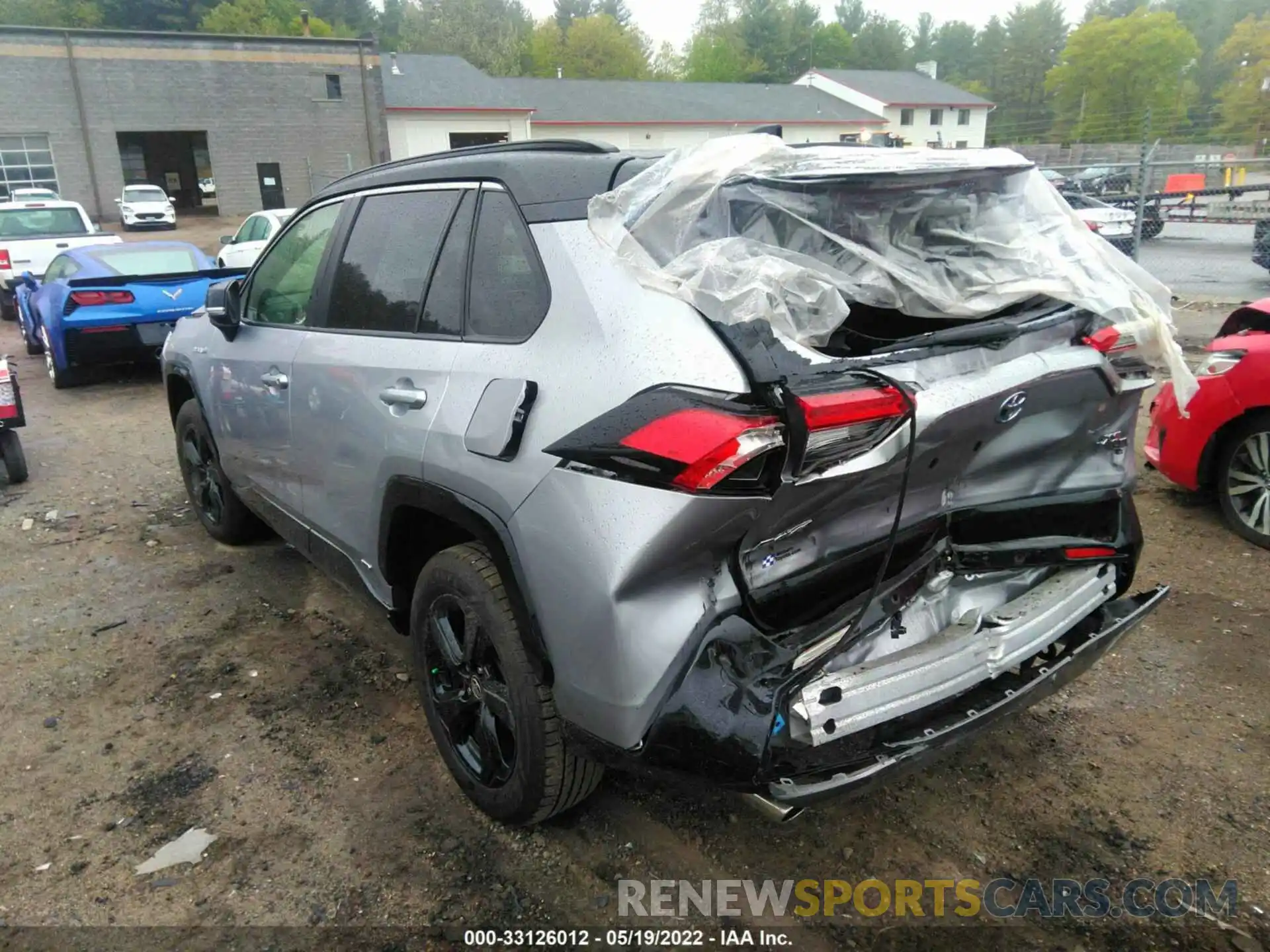 3 Photograph of a damaged car JTMEWRFV6LD550845 TOYOTA RAV4 2020