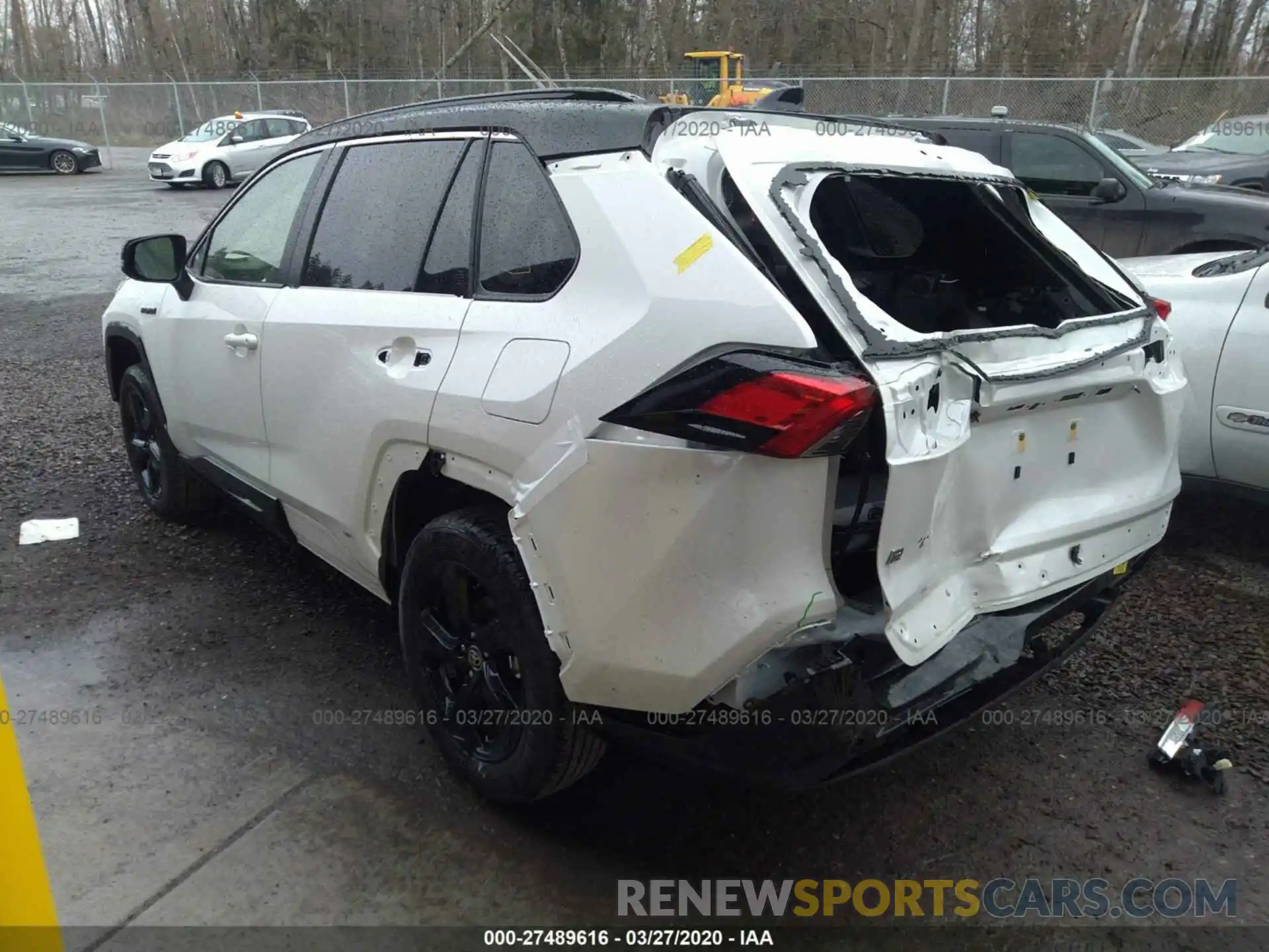 3 Photograph of a damaged car JTMEWRFV6LJ036222 TOYOTA RAV4 2020