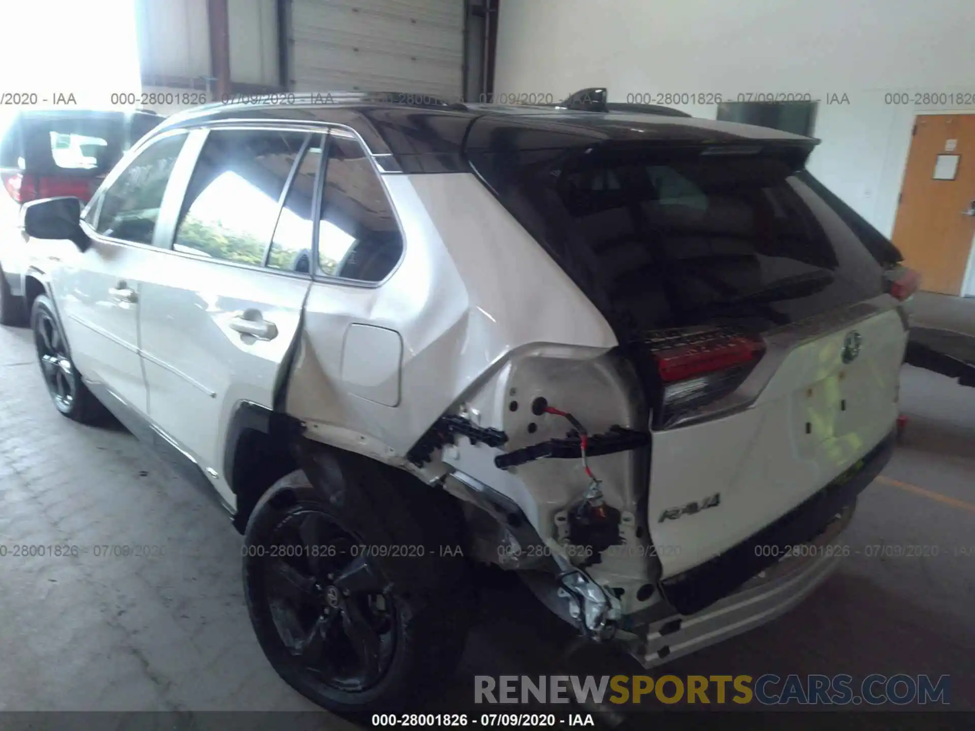 3 Photograph of a damaged car JTMEWRFV6LJ038245 TOYOTA RAV4 2020