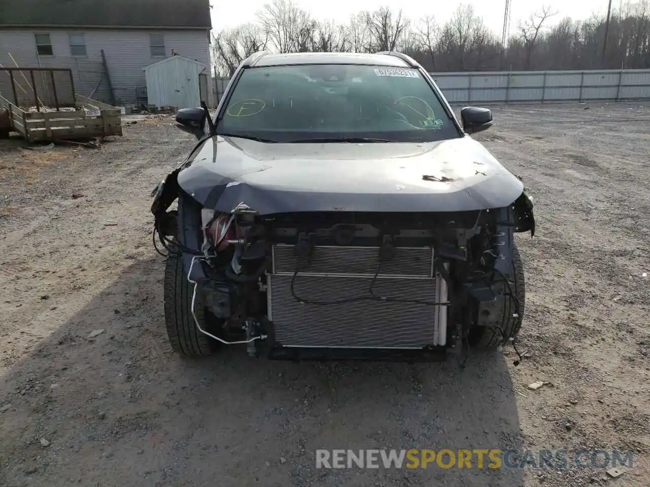 9 Photograph of a damaged car JTMEWRFV6LJ038990 TOYOTA RAV4 2020