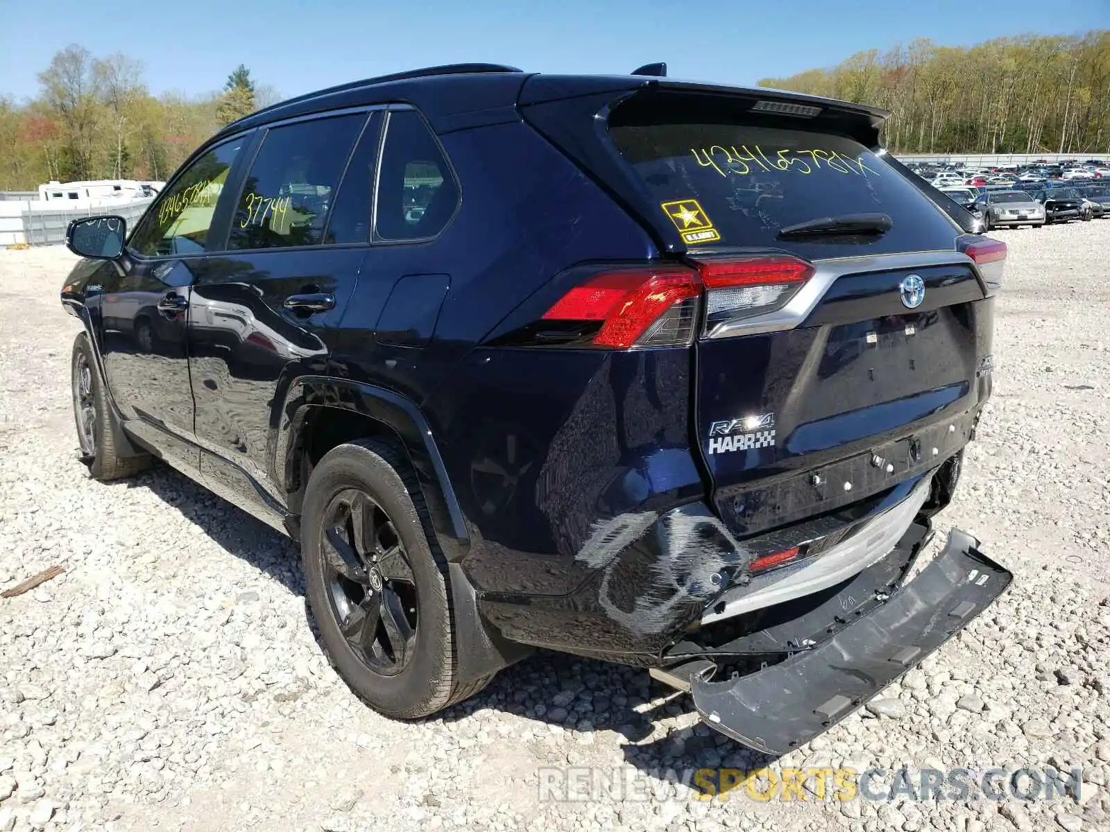 3 Photograph of a damaged car JTMEWRFV6LJ043218 TOYOTA RAV4 2020