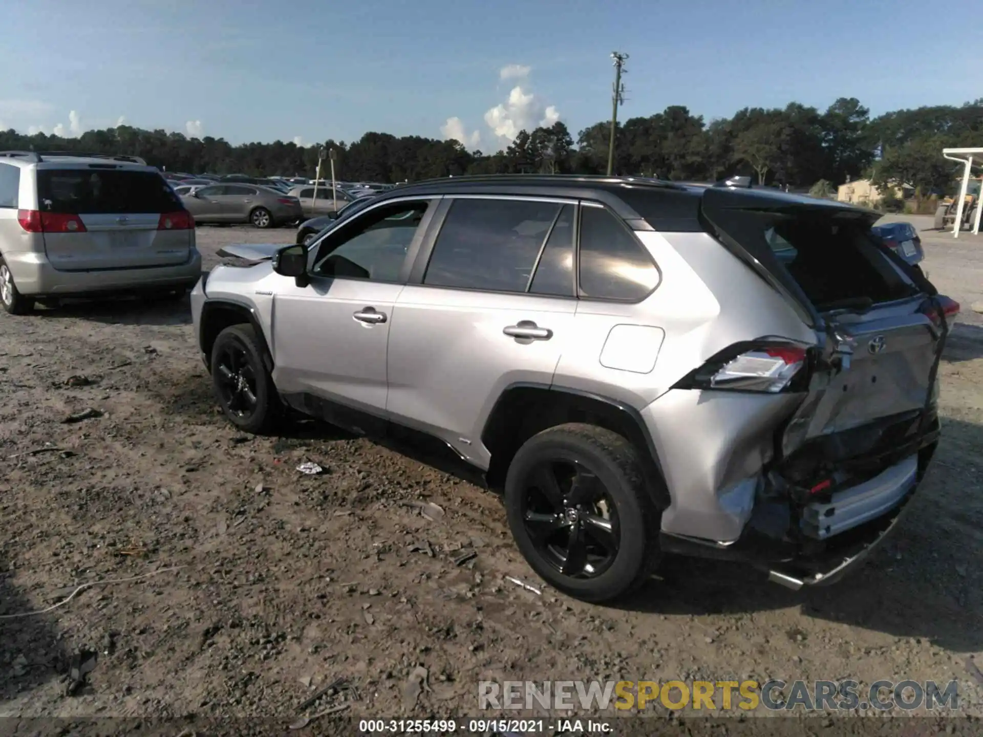 3 Photograph of a damaged car JTMEWRFV6LJ048144 TOYOTA RAV4 2020