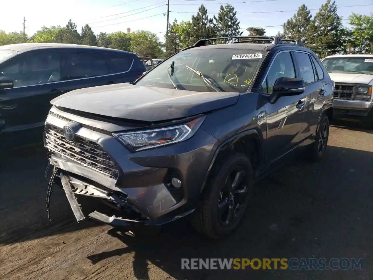 2 Фотография поврежденного автомобиля JTMEWRFV7LD535612 TOYOTA RAV4 2020