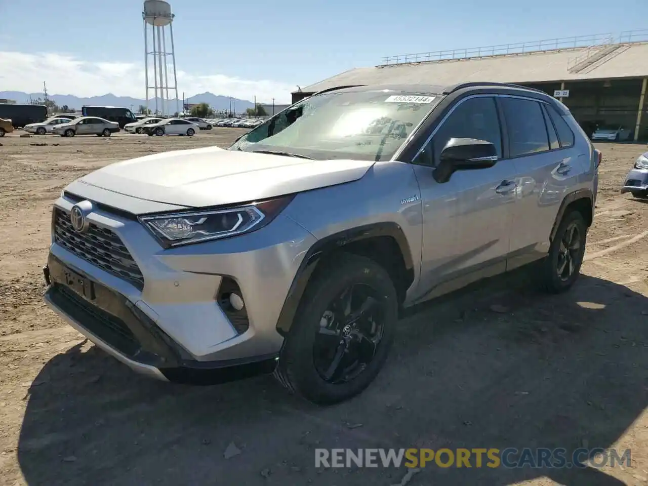 1 Photograph of a damaged car JTMEWRFV7LD549297 TOYOTA RAV4 2020