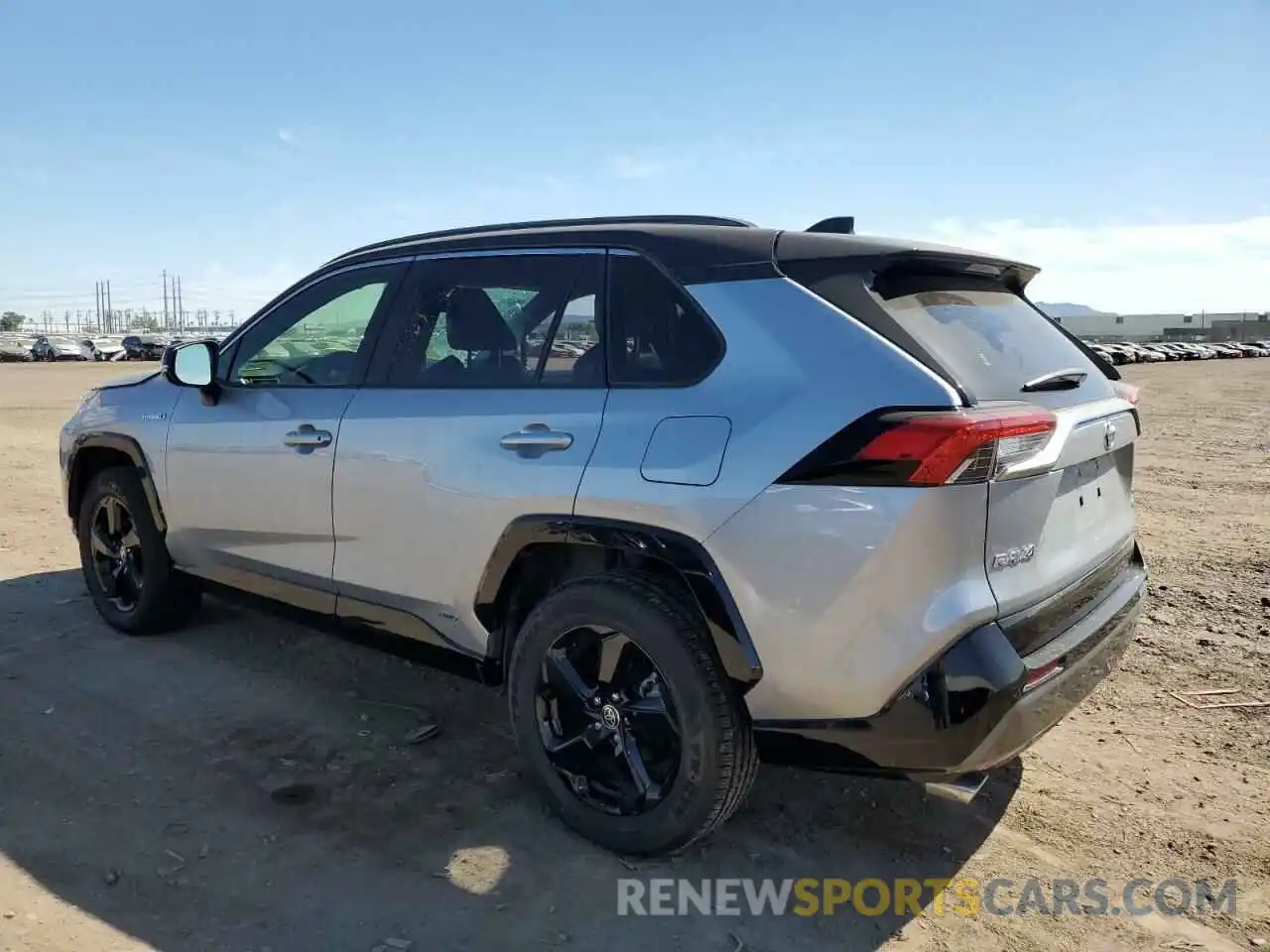 2 Photograph of a damaged car JTMEWRFV7LD549297 TOYOTA RAV4 2020