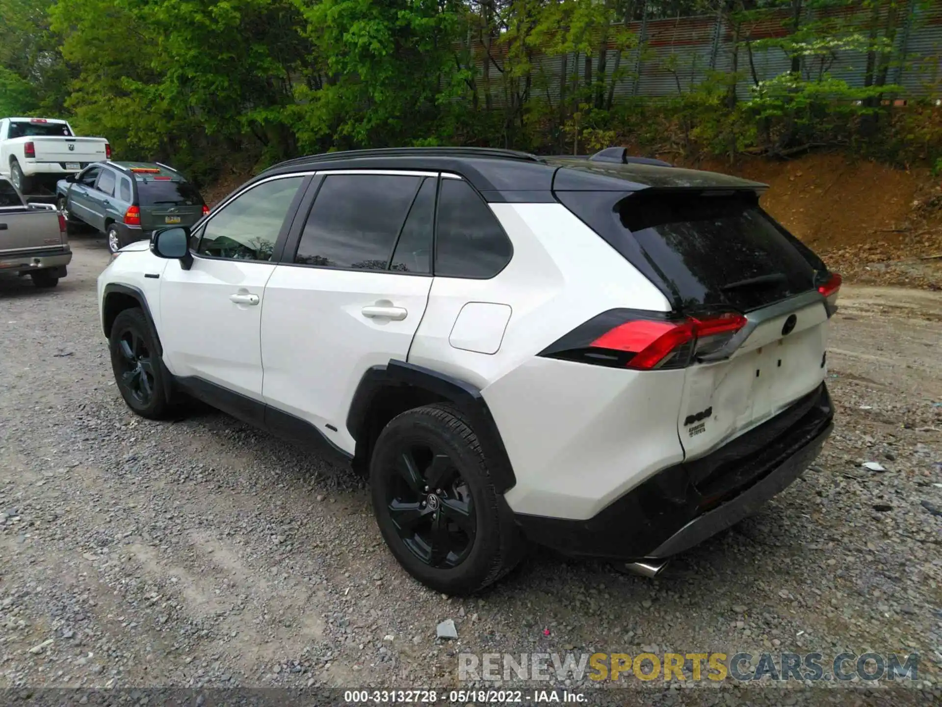 3 Photograph of a damaged car JTMEWRFV7LJ036309 TOYOTA RAV4 2020