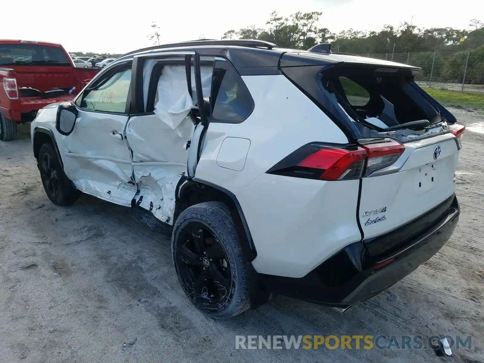 9 Photograph of a damaged car JTMEWRFV8LD549647 TOYOTA RAV4 2020