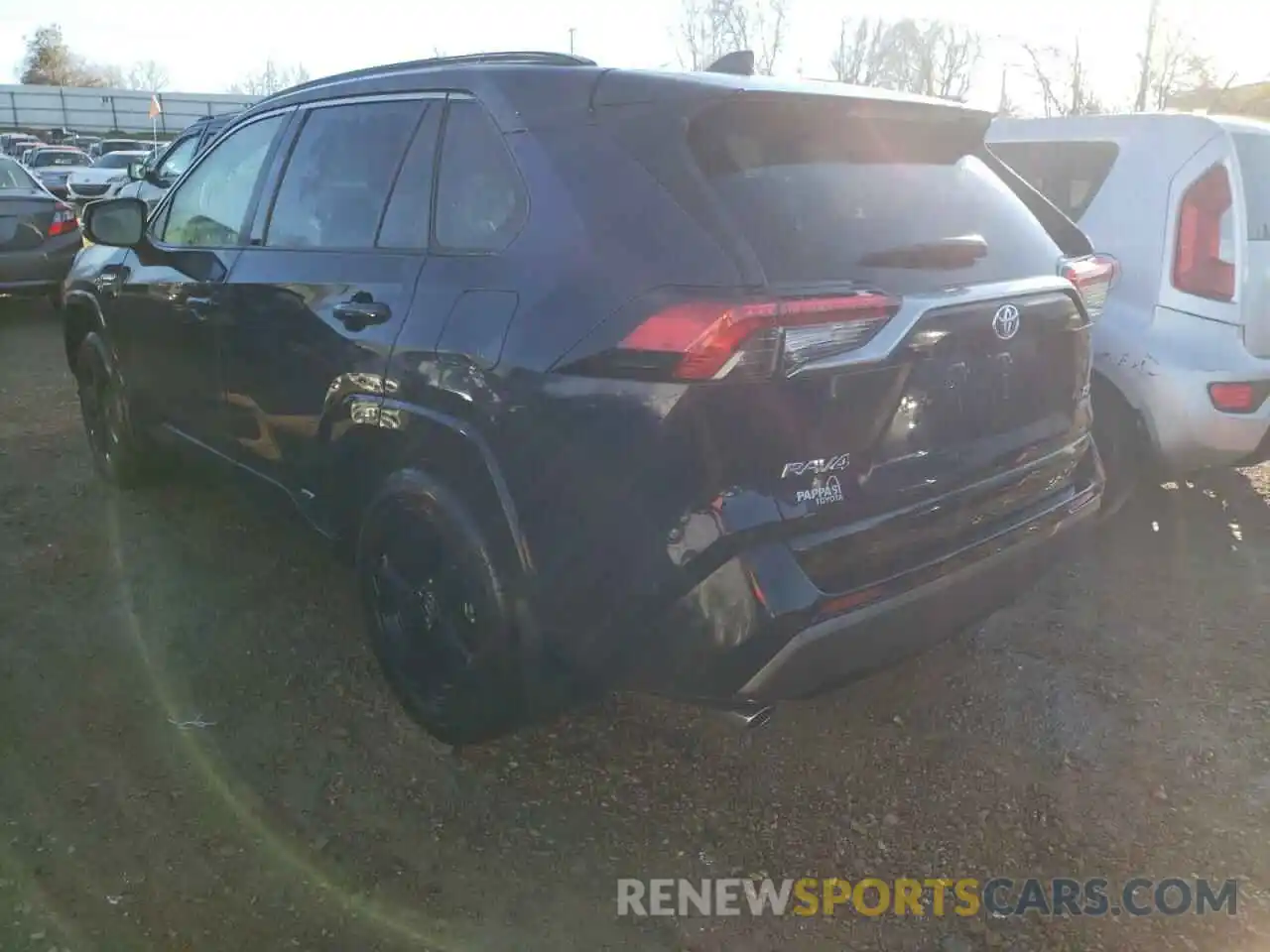 3 Photograph of a damaged car JTMEWRFV8LJ035086 TOYOTA RAV4 2020