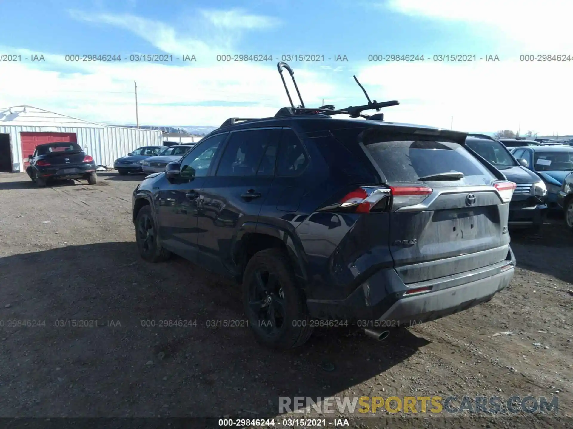 3 Photograph of a damaged car JTMEWRFV8LJ036142 TOYOTA RAV4 2020