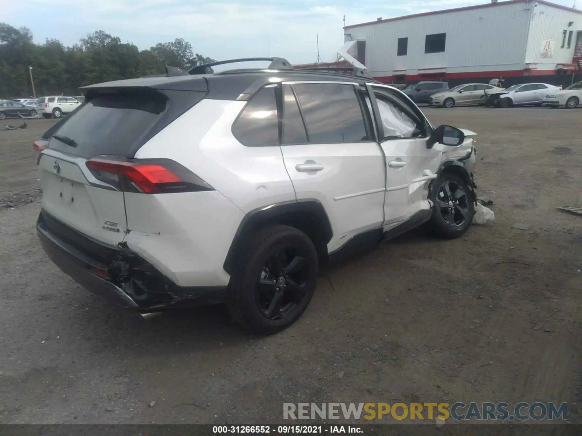 4 Photograph of a damaged car JTMEWRFV8LJ041860 TOYOTA RAV4 2020