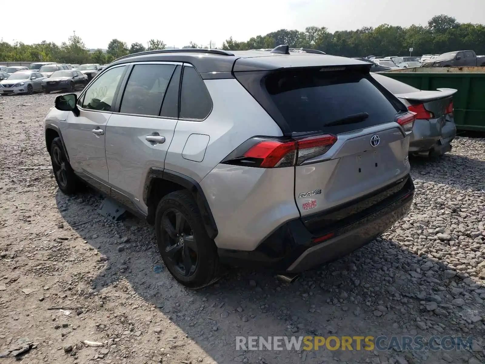 3 Photograph of a damaged car JTMEWRFV8LJ046119 TOYOTA RAV4 2020