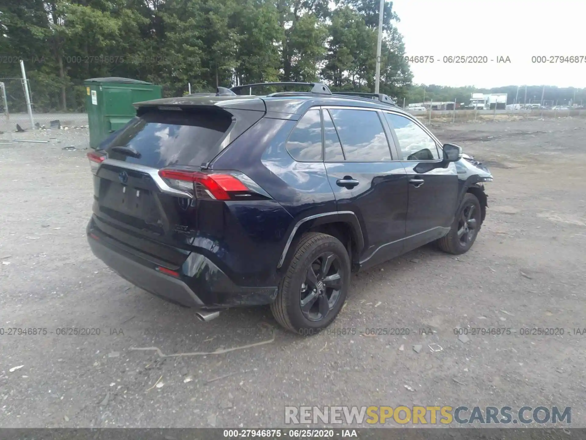 4 Photograph of a damaged car JTMEWRFV9LD531237 TOYOTA RAV4 2020