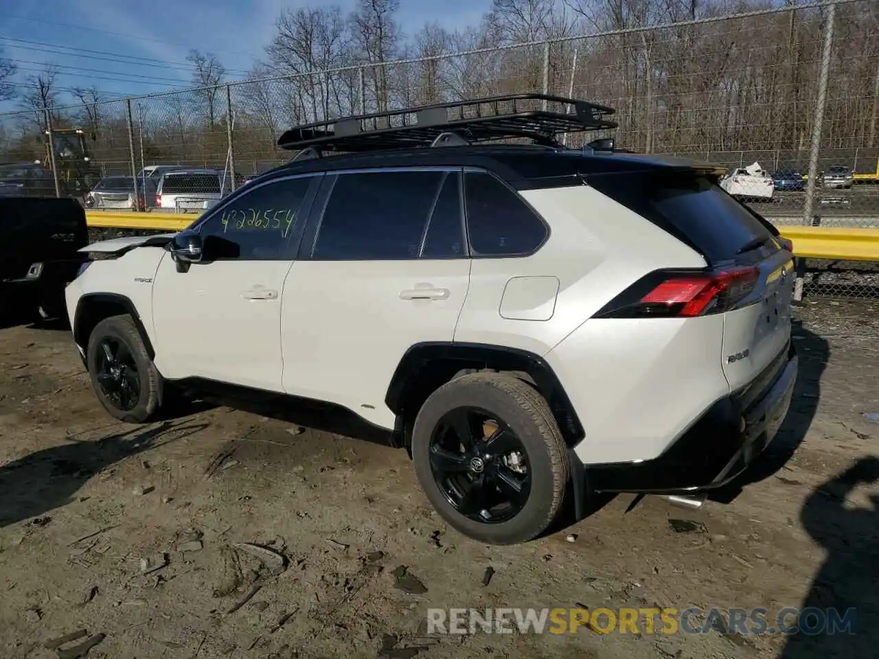 2 Photograph of a damaged car JTMEWRFV9LD544053 TOYOTA RAV4 2020