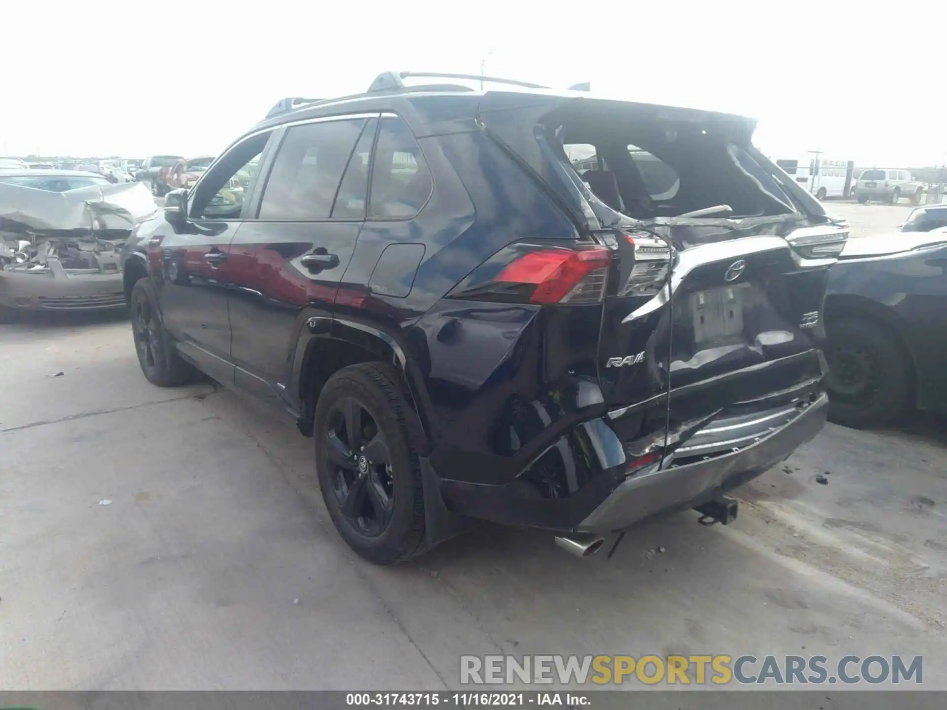 3 Photograph of a damaged car JTMEWRFV9LD546515 TOYOTA RAV4 2020