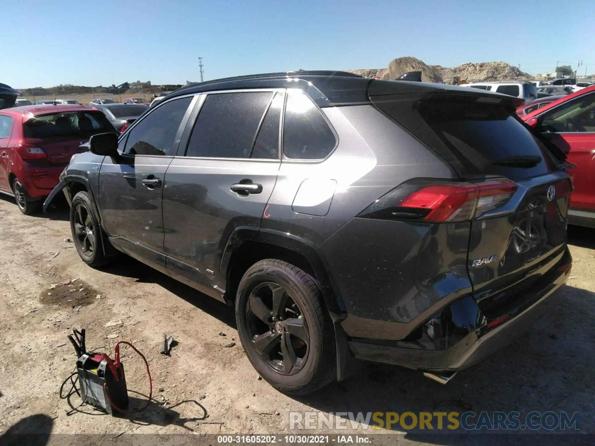 3 Photograph of a damaged car JTMEWRFV9LD547891 TOYOTA RAV4 2020