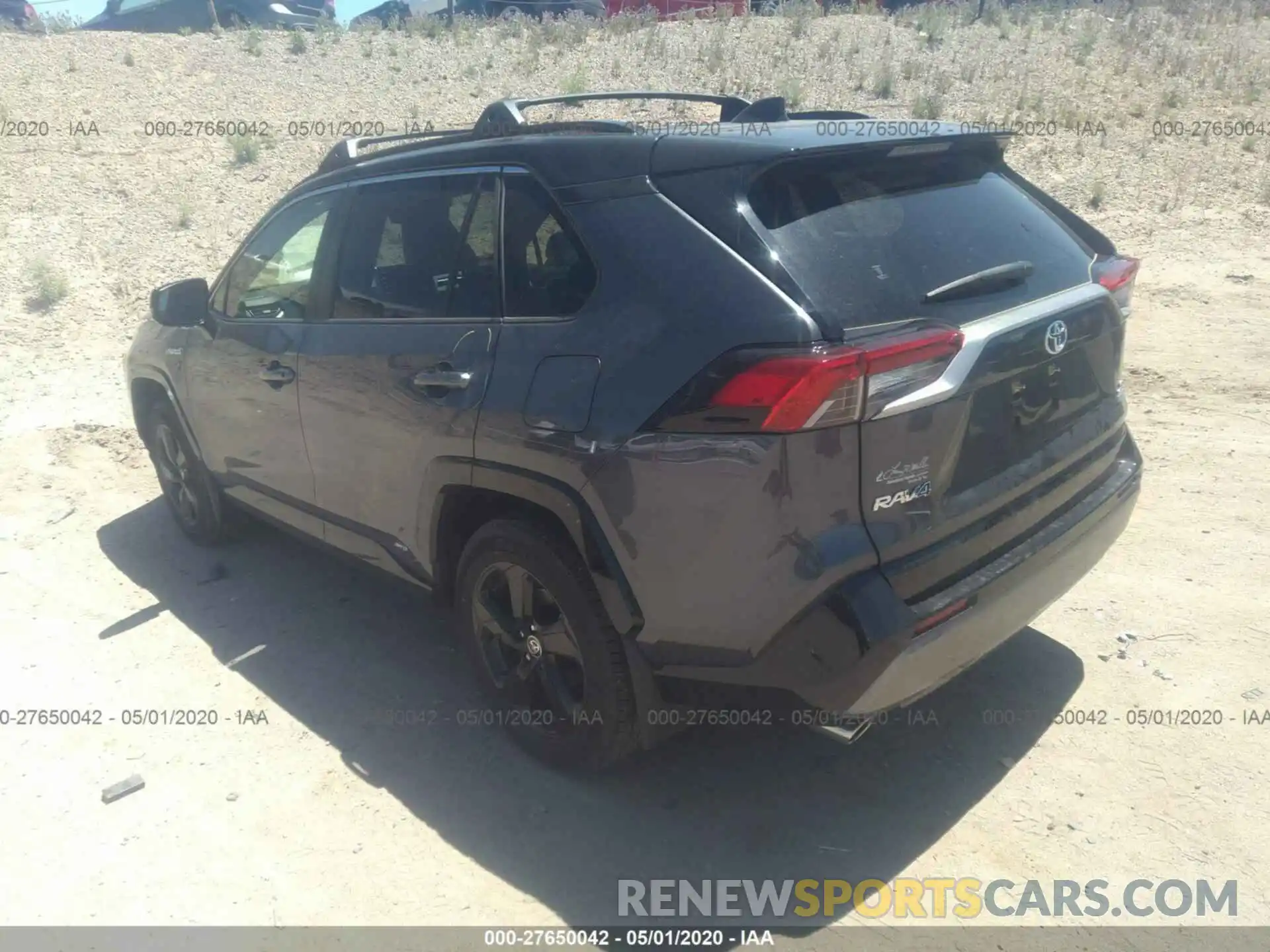 3 Photograph of a damaged car JTMEWRFV9LJ034772 TOYOTA RAV4 2020