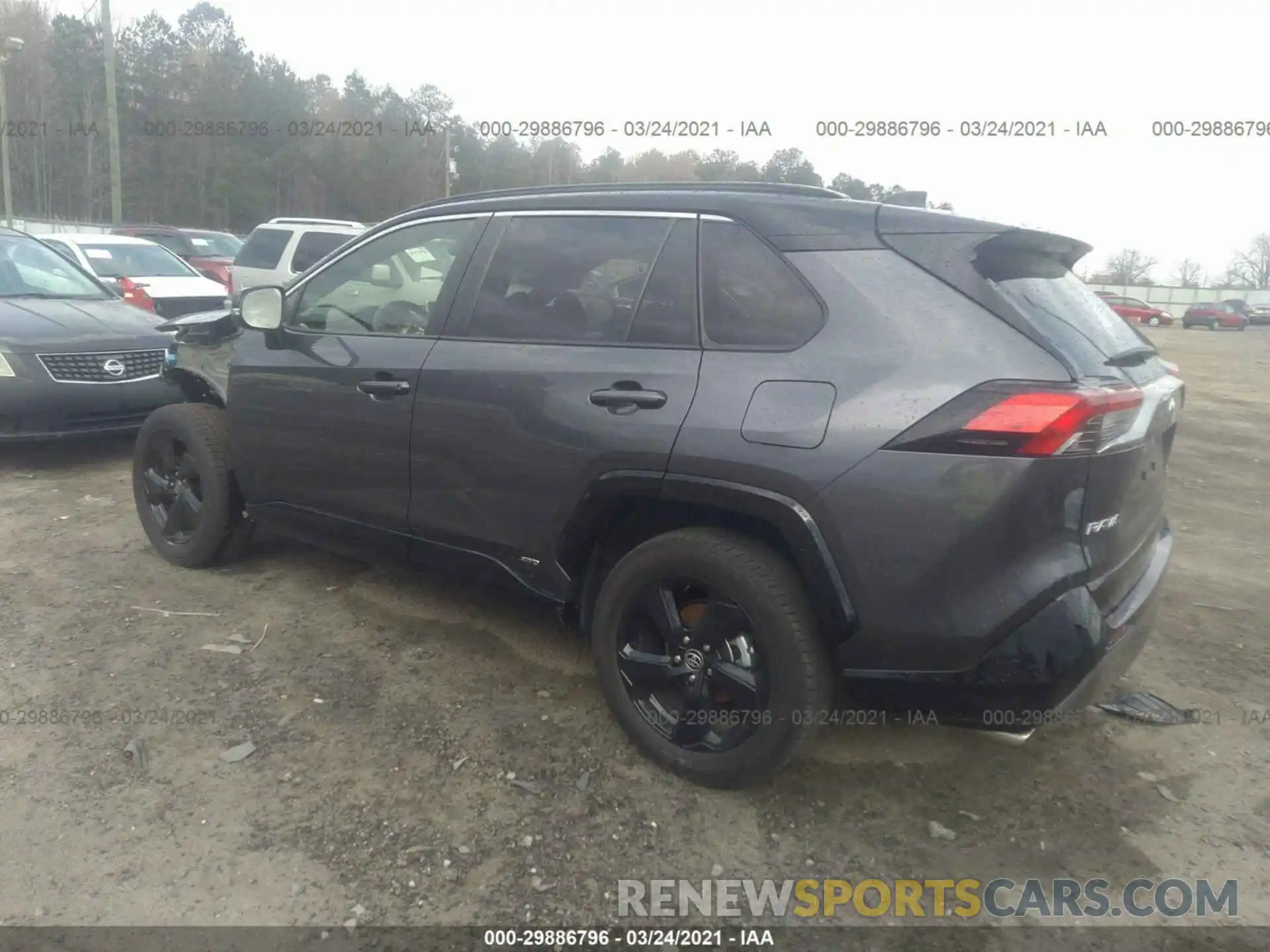 3 Photograph of a damaged car JTMEWRFVXLD531683 TOYOTA RAV4 2020