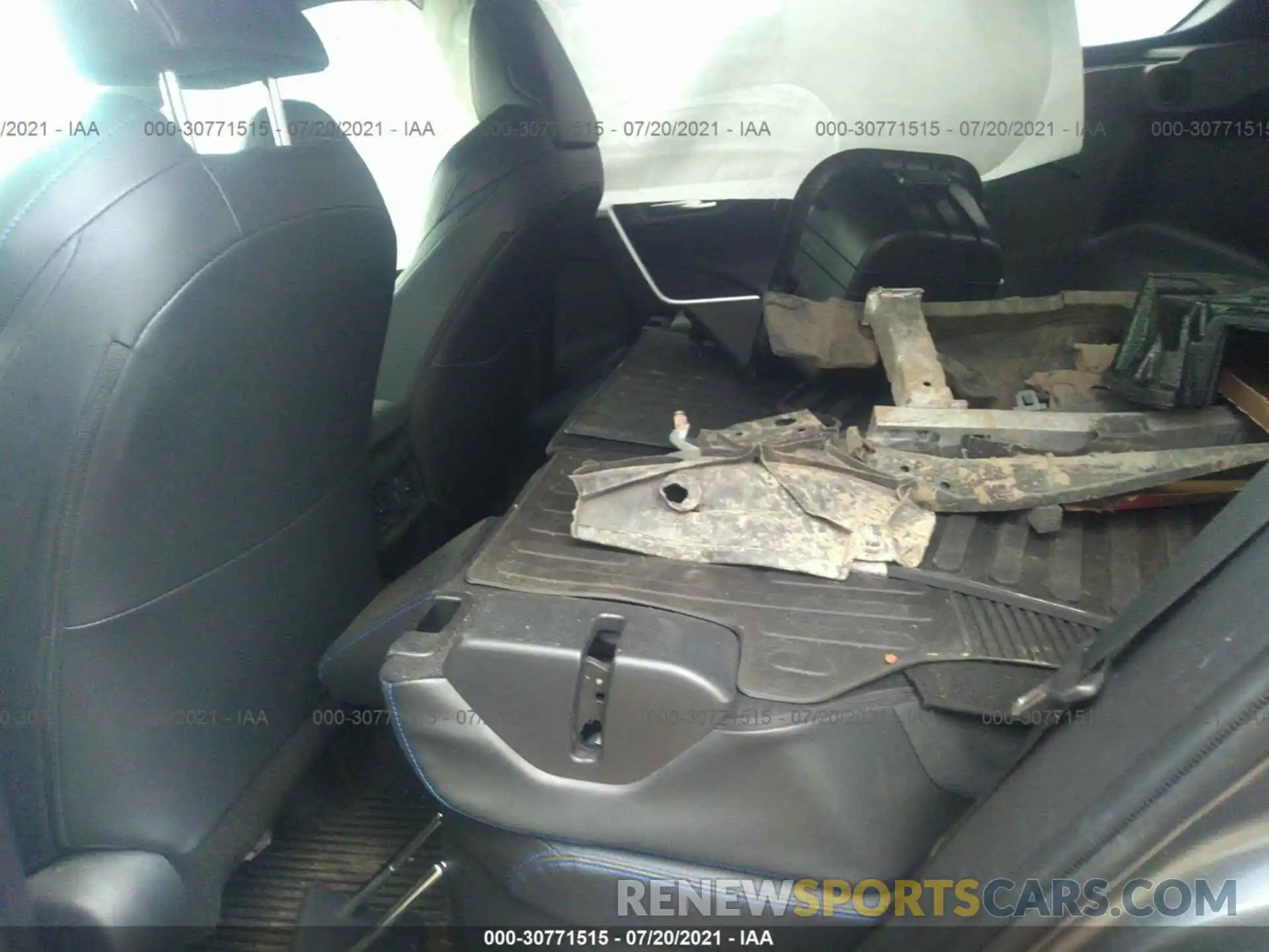 8 Photograph of a damaged car JTMEWRFVXLD545311 TOYOTA RAV4 2020