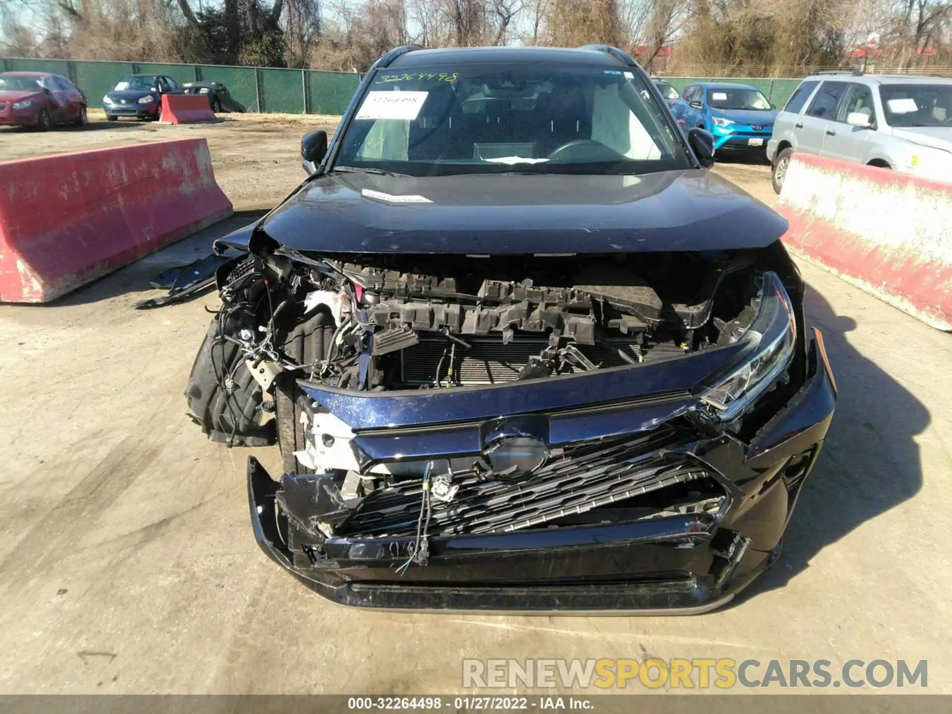 6 Photograph of a damaged car JTMEWRFVXLD549813 TOYOTA RAV4 2020