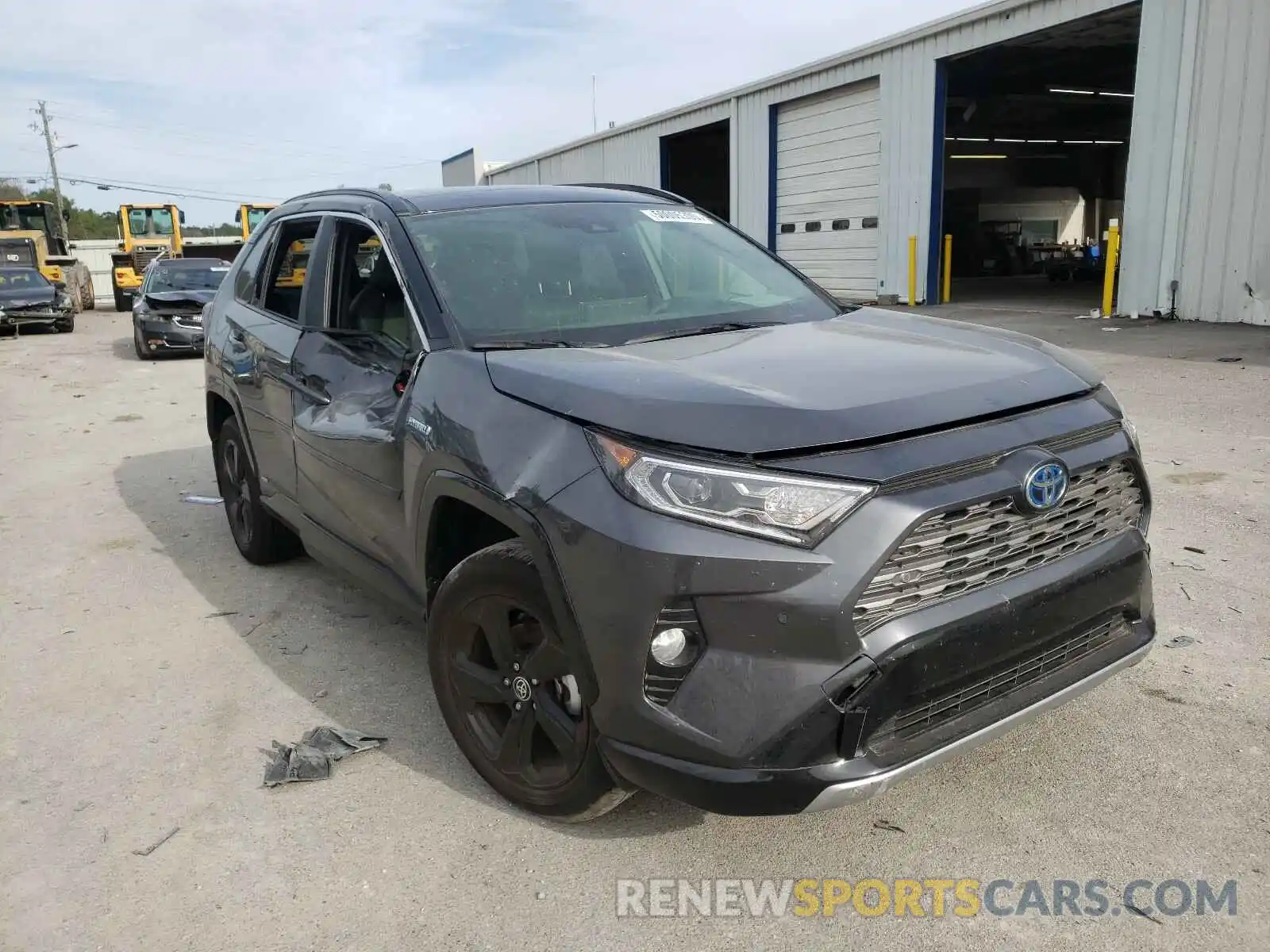 1 Photograph of a damaged car JTMEWRFVXLJ041911 TOYOTA RAV4 2020