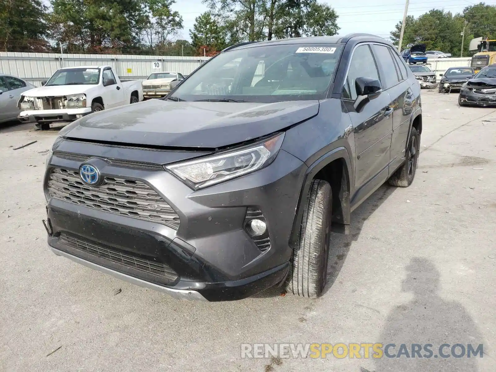 2 Photograph of a damaged car JTMEWRFVXLJ041911 TOYOTA RAV4 2020