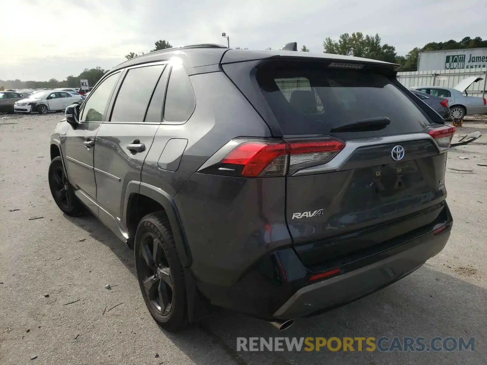 3 Photograph of a damaged car JTMEWRFVXLJ041911 TOYOTA RAV4 2020