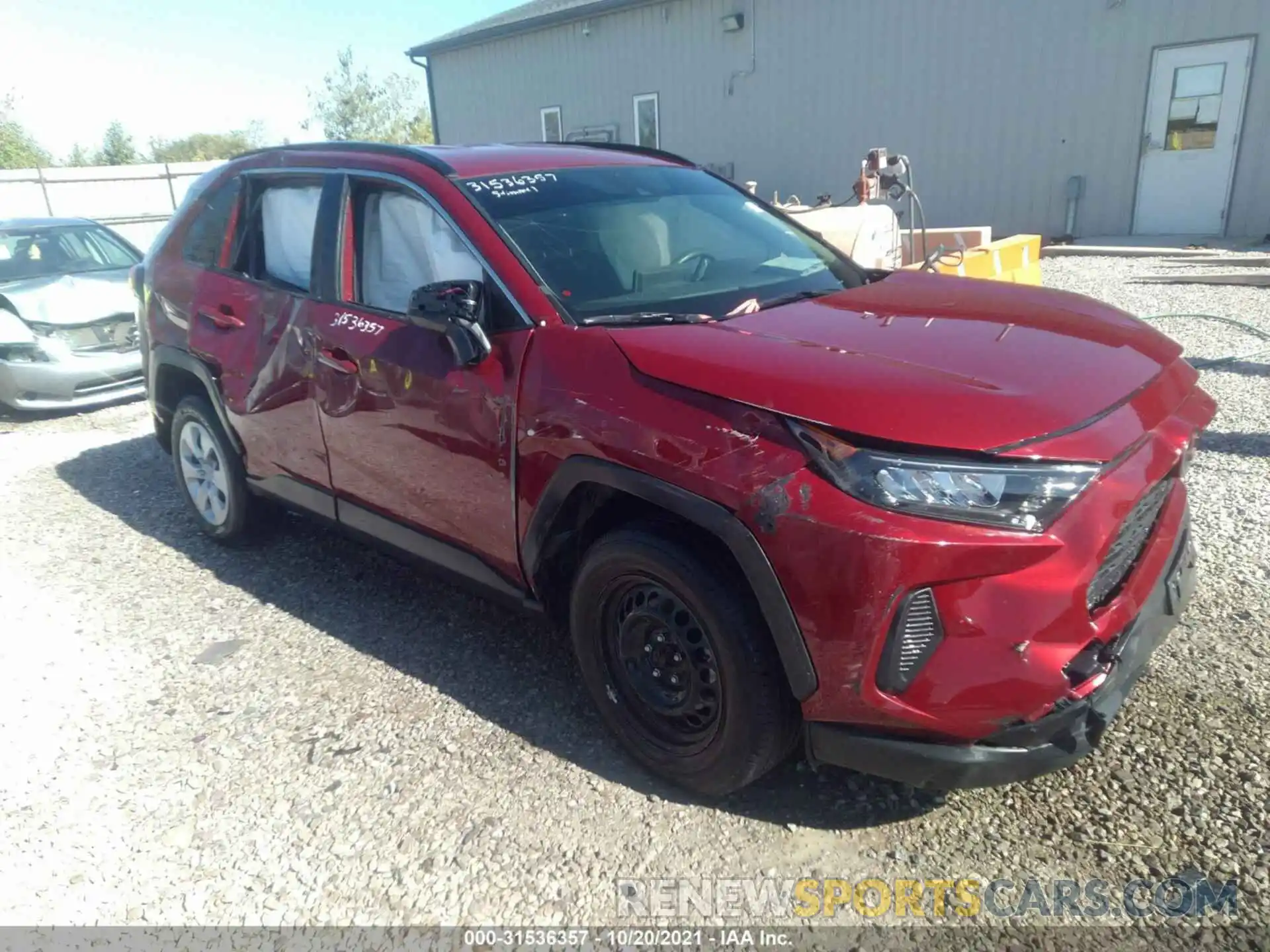 1 Photograph of a damaged car JTMF1RFV0LD049730 TOYOTA RAV4 2020