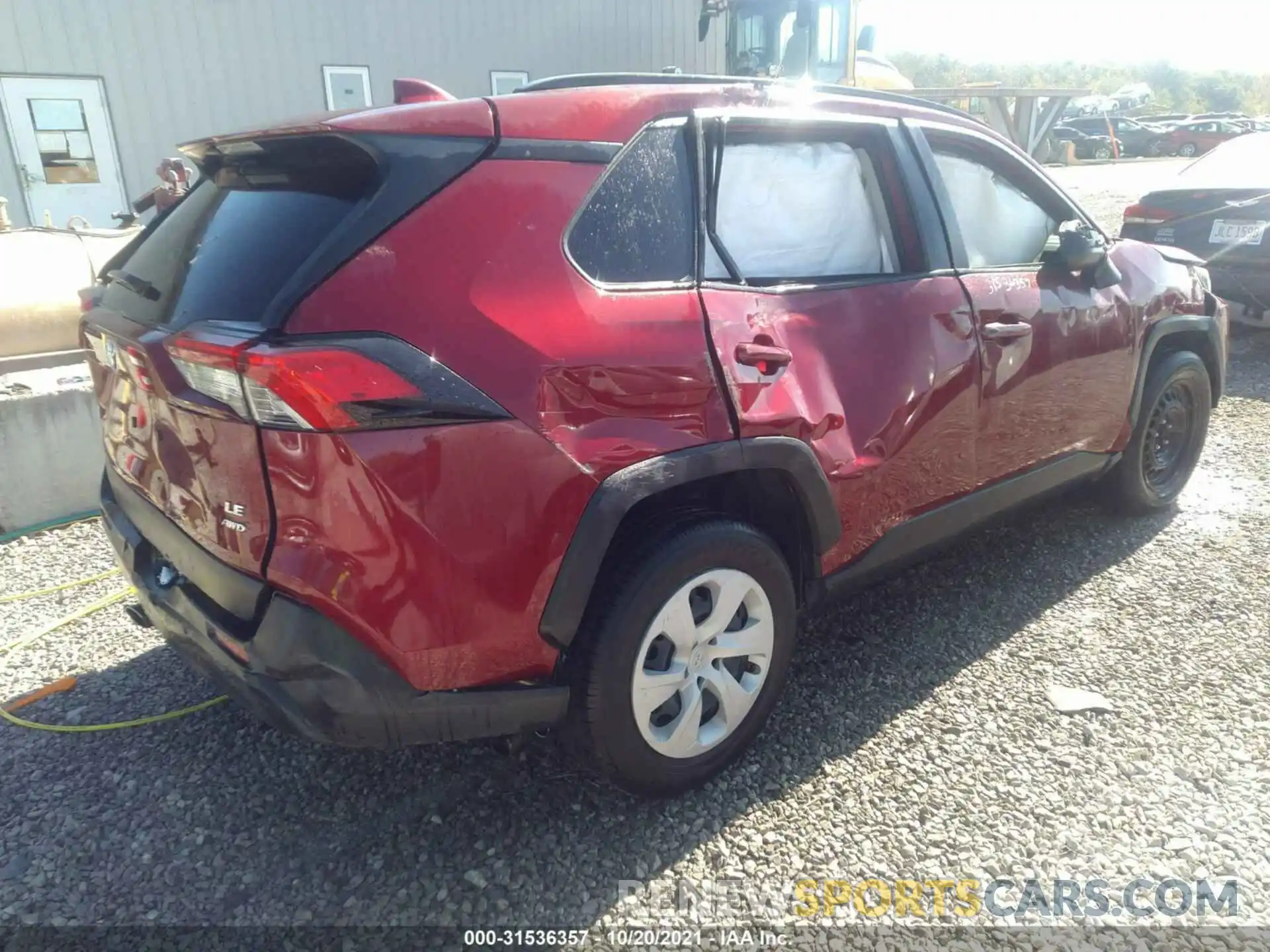 4 Photograph of a damaged car JTMF1RFV0LD049730 TOYOTA RAV4 2020