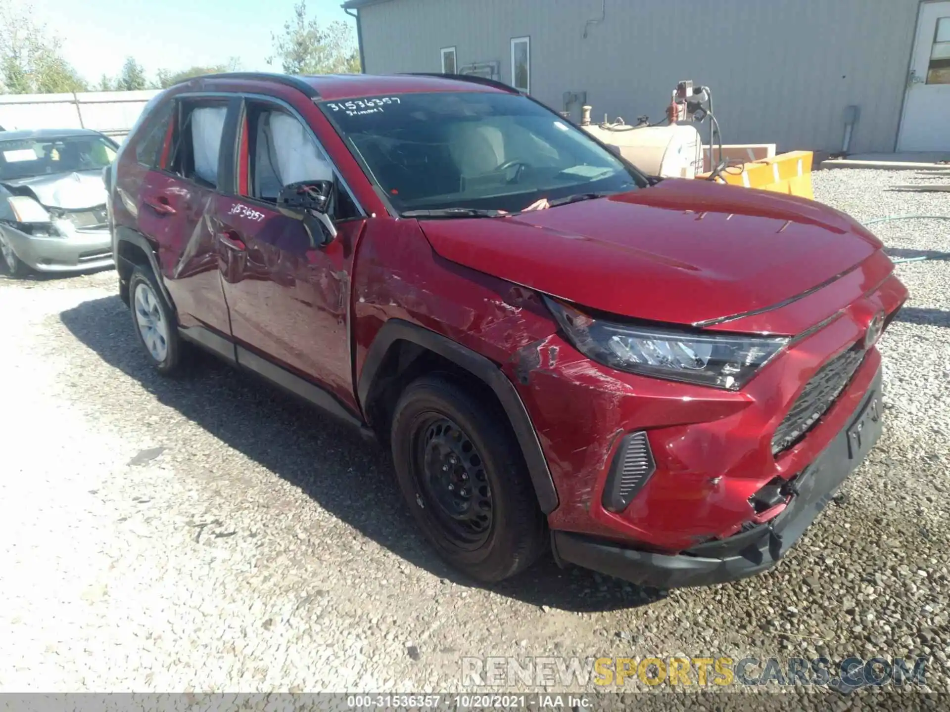 6 Photograph of a damaged car JTMF1RFV0LD049730 TOYOTA RAV4 2020