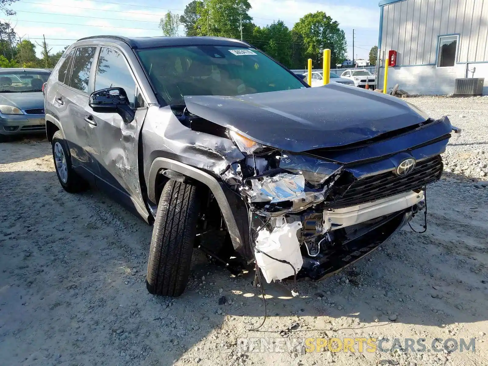 1 Photograph of a damaged car JTMF1RFV0LD053857 TOYOTA RAV4 2020