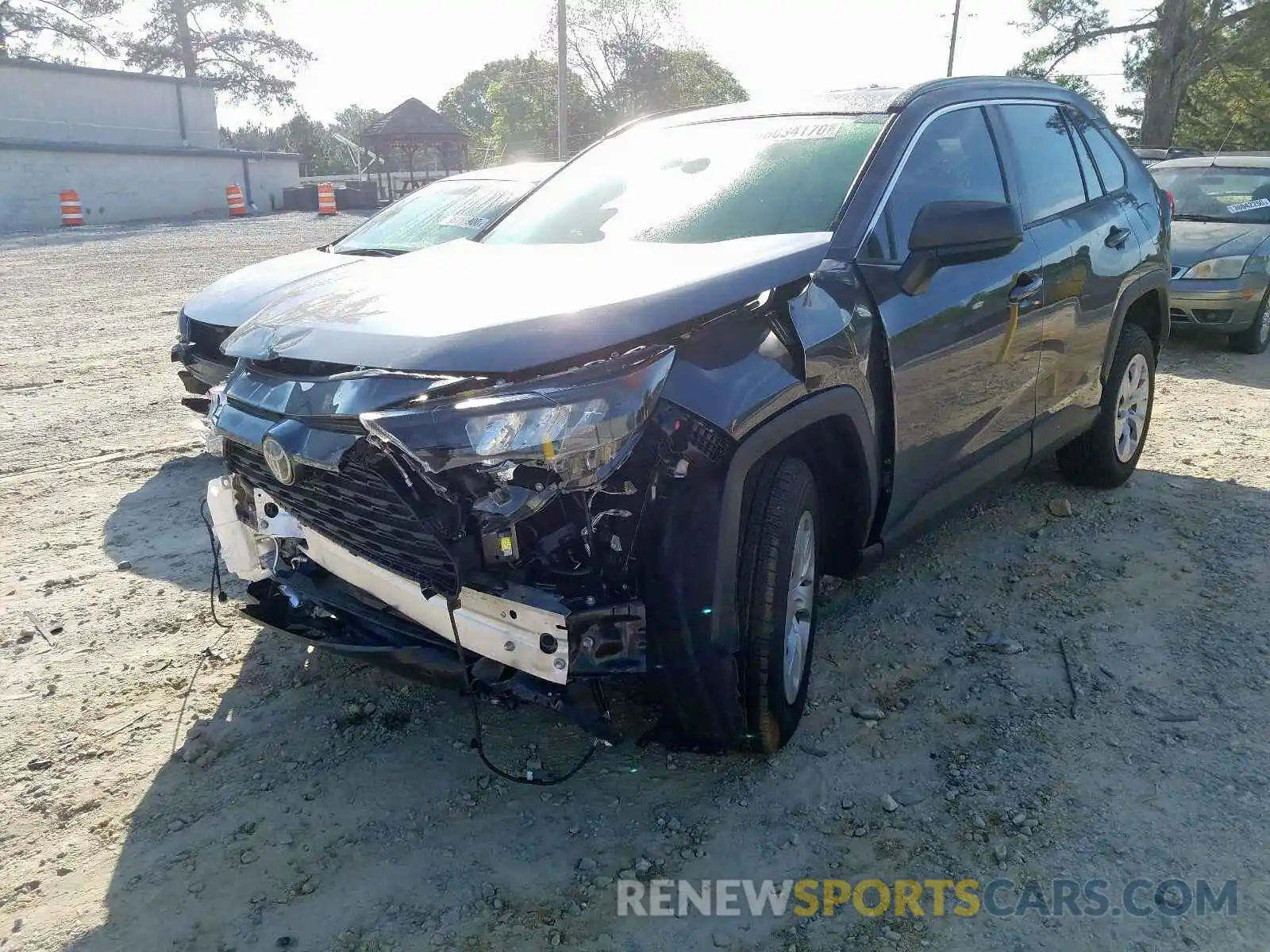 2 Photograph of a damaged car JTMF1RFV0LD053857 TOYOTA RAV4 2020