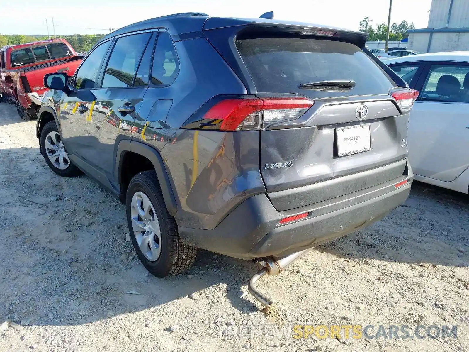 3 Photograph of a damaged car JTMF1RFV0LD053857 TOYOTA RAV4 2020