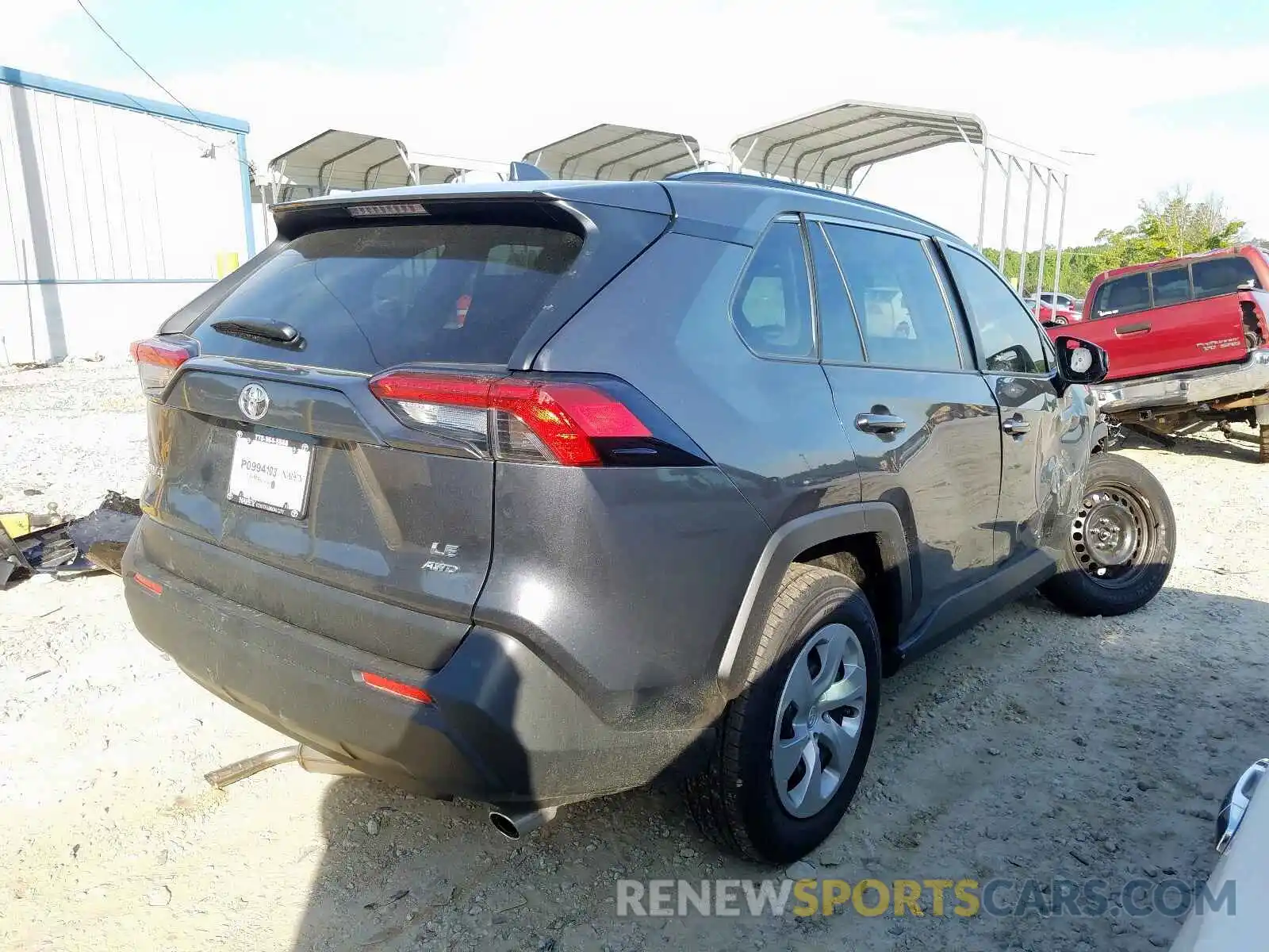 4 Photograph of a damaged car JTMF1RFV0LD053857 TOYOTA RAV4 2020