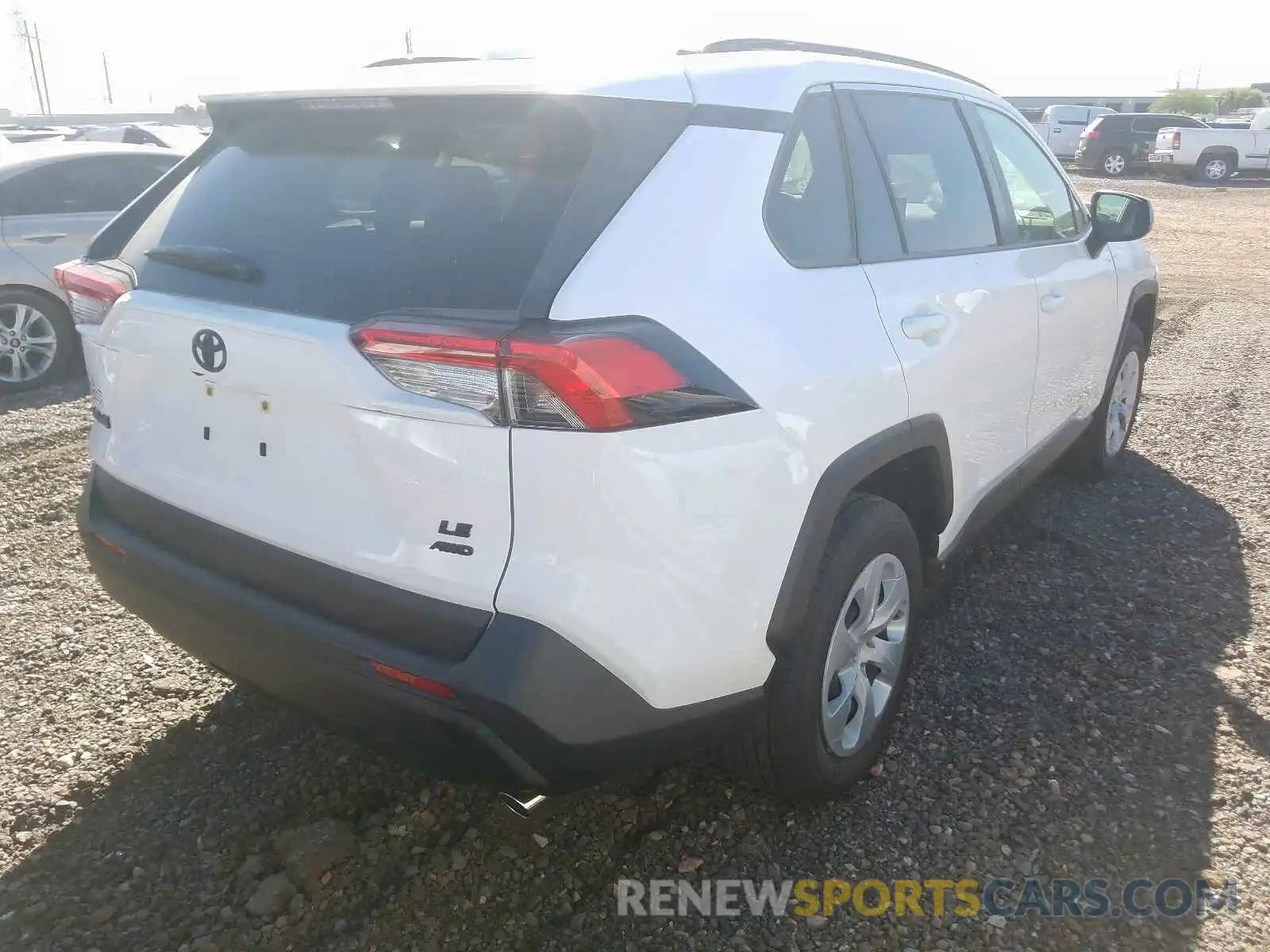 4 Photograph of a damaged car JTMF1RFV0LD054393 TOYOTA RAV4 2020