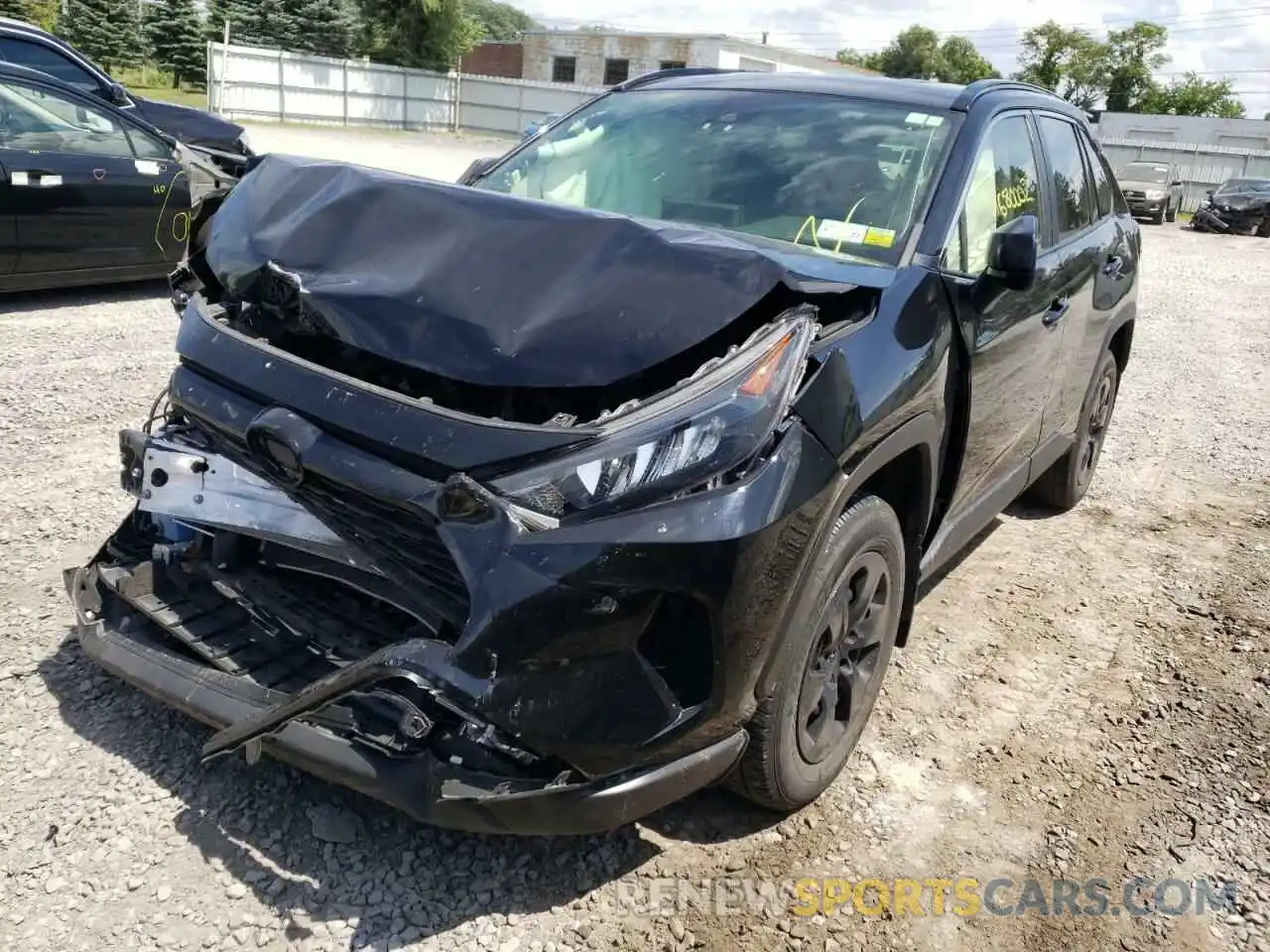 2 Photograph of a damaged car JTMF1RFV0LD058136 TOYOTA RAV4 2020