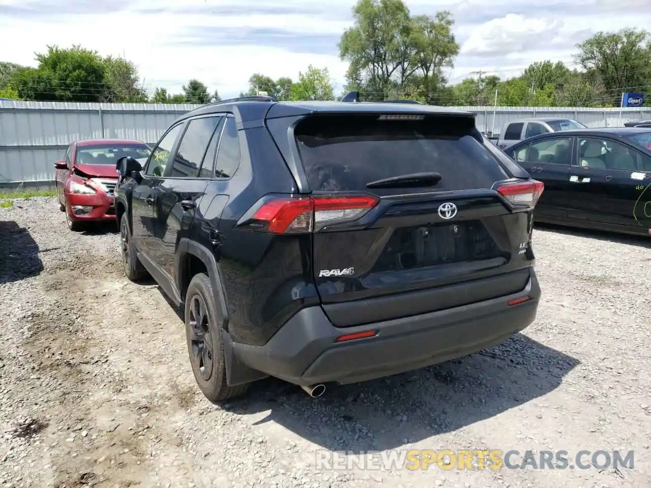 3 Photograph of a damaged car JTMF1RFV0LD058136 TOYOTA RAV4 2020