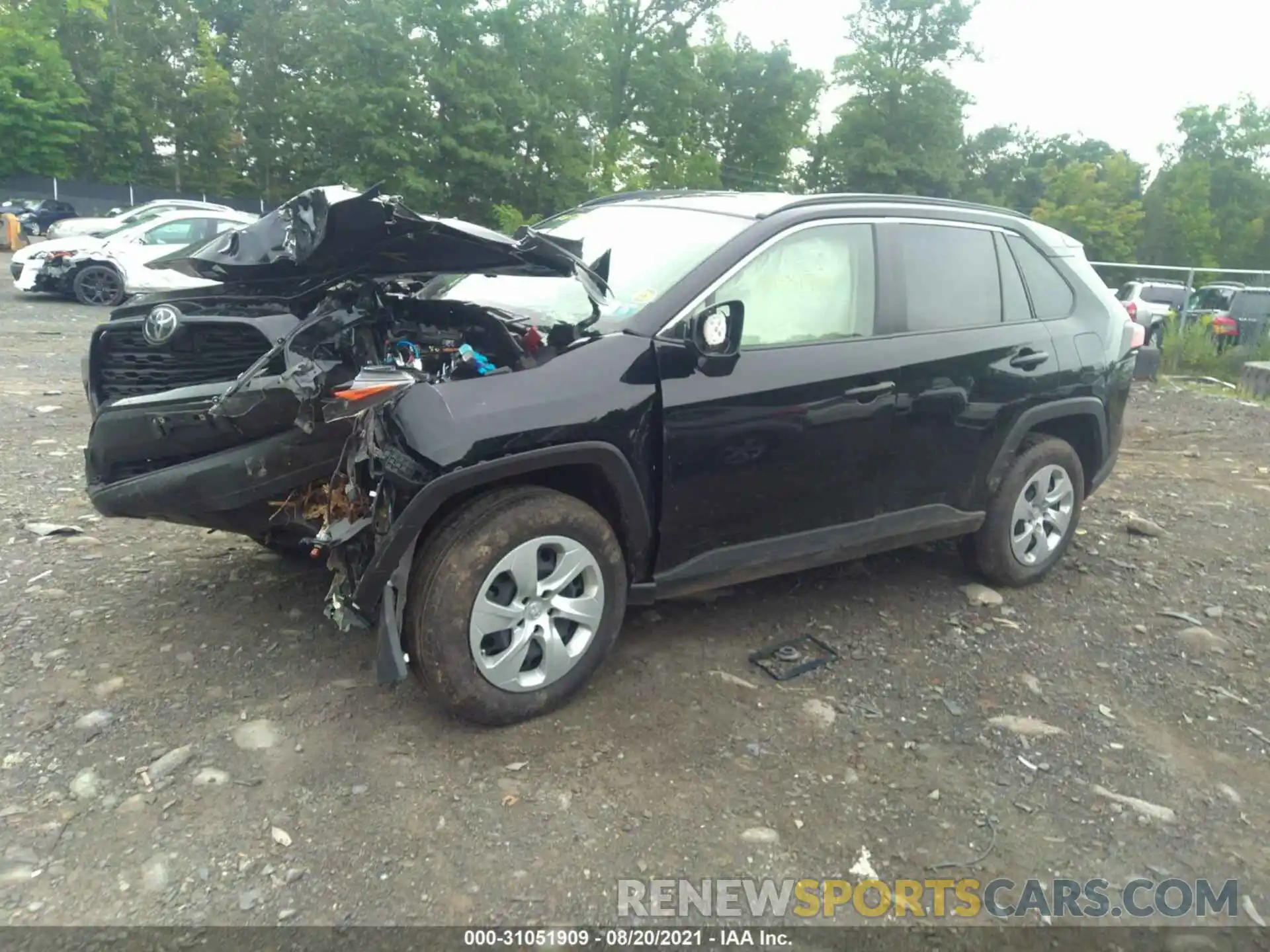 2 Фотография поврежденного автомобиля JTMF1RFV0LD062767 TOYOTA RAV4 2020