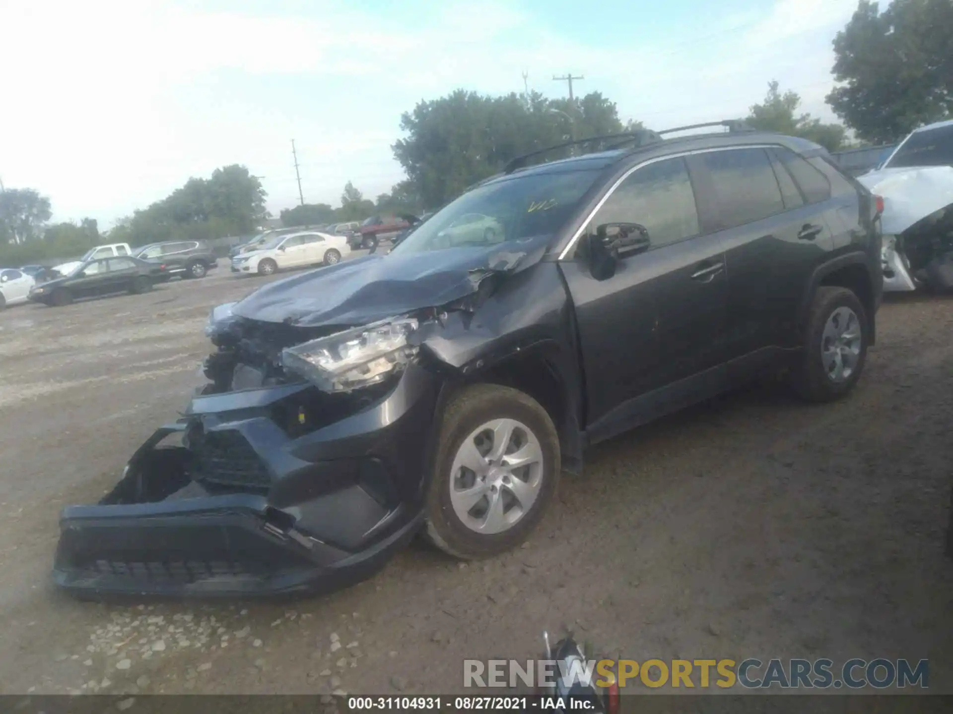 2 Photograph of a damaged car JTMF1RFV0LD527225 TOYOTA RAV4 2020