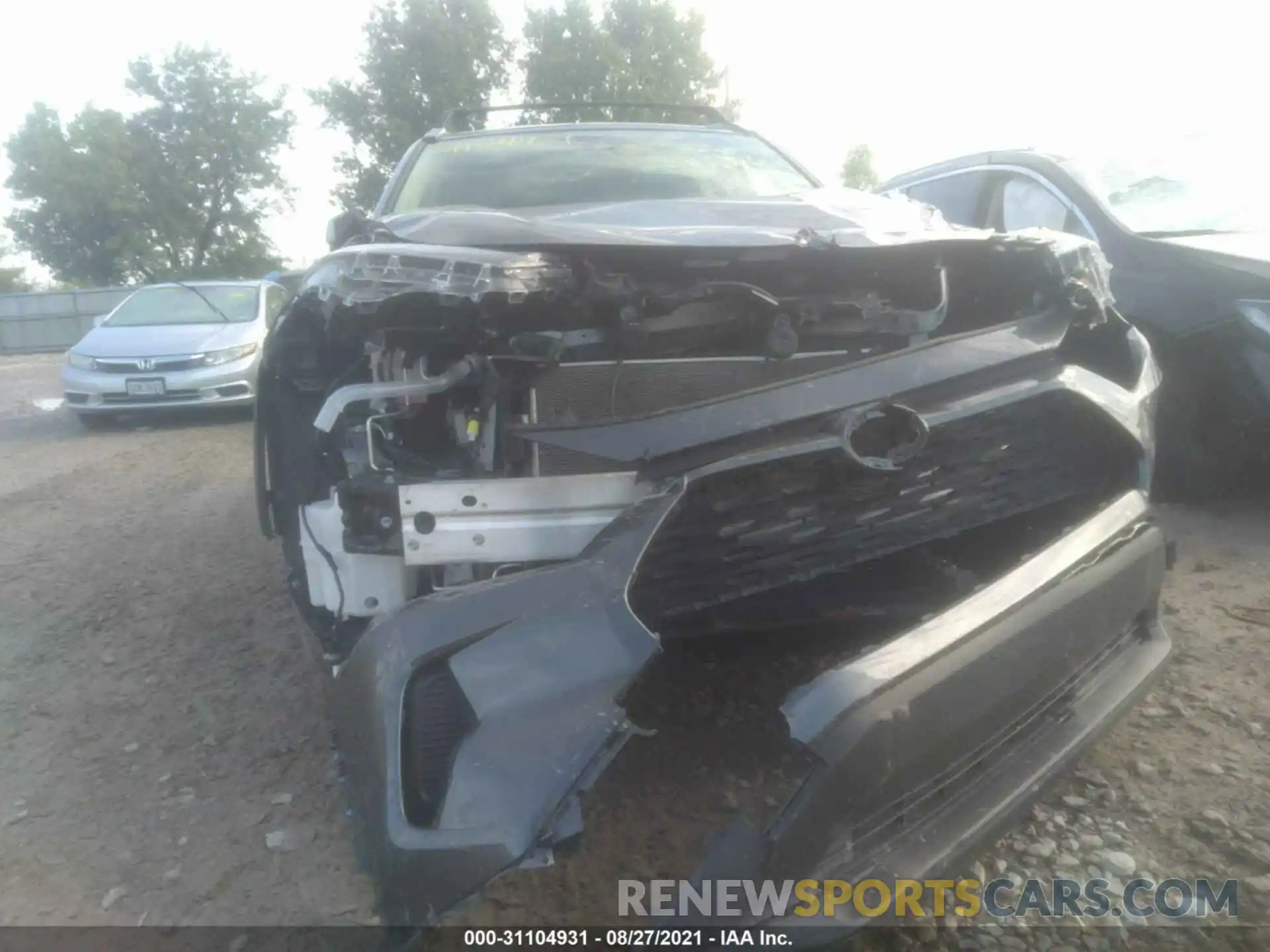 6 Photograph of a damaged car JTMF1RFV0LD527225 TOYOTA RAV4 2020